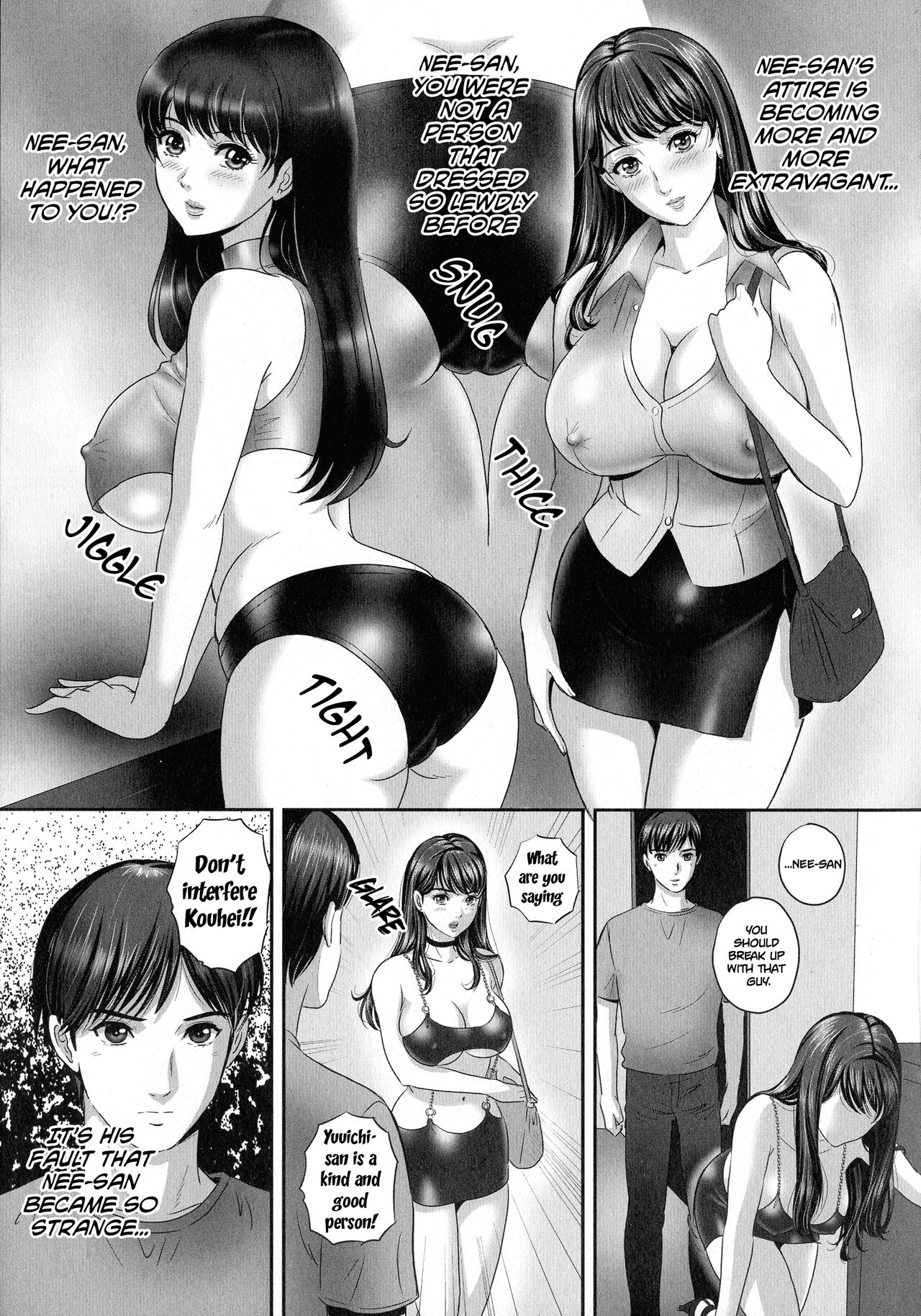 [MON-MON]My Kind Sister's Dramatic Transformation(Koyoi, Tsuma ga Sarasarete…) [English] [nonameneko] Page 9