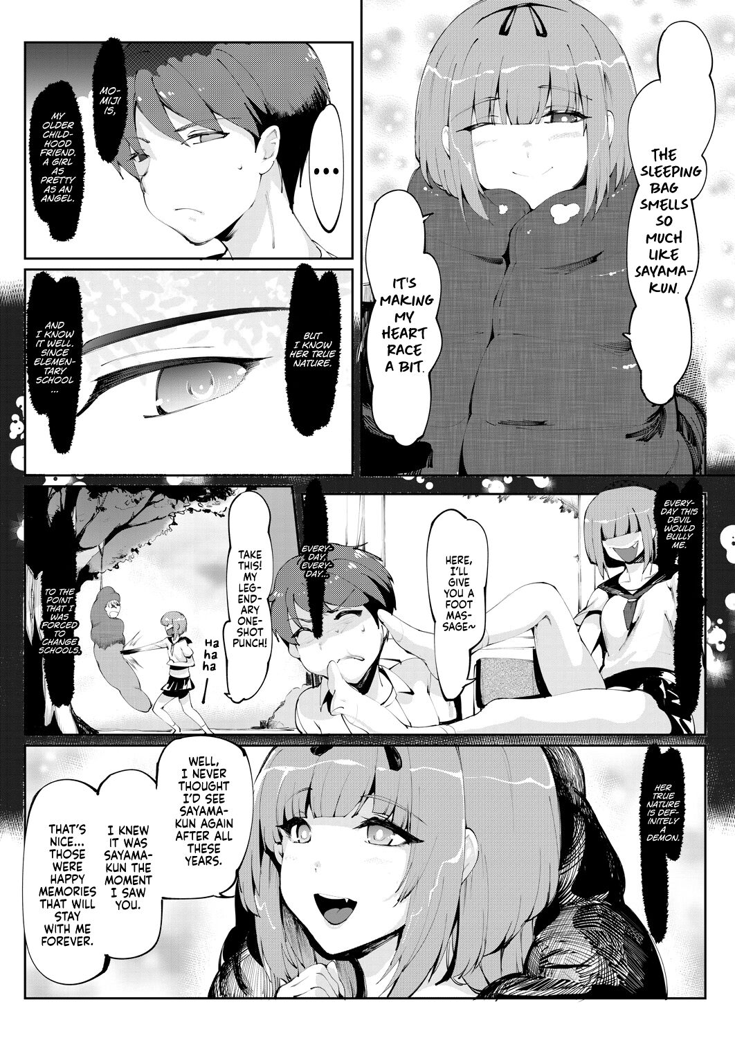 [Moejin]Ijimekkoijiri(COMIC AUN 2020-12) [English] [FootFetishTranslations] Page 4