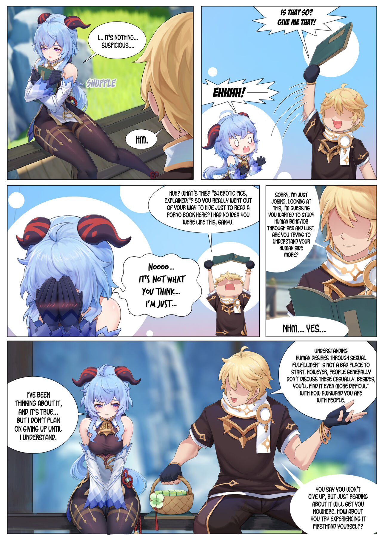 (Reikoku na Haizara)Everlasting Ganyu(Genshin Impact) [English] [LunaticSeibah] Page 2