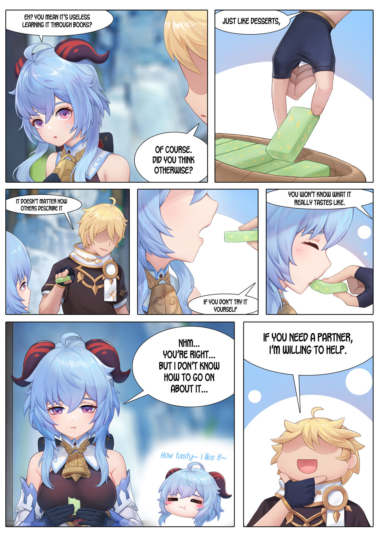 (Reikoku na Haizara)Everlasting Ganyu(Genshin Impact) [English] [LunaticSeibah] Page 3