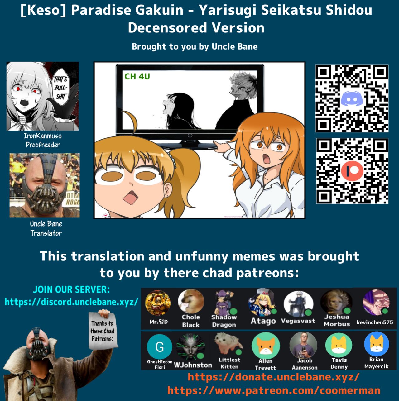 [keso]Paradise Gakuin - Yarisugi Seikatsu Shidou[English] [Uncle Bane] [Decensored] (Ongoing) Page 61