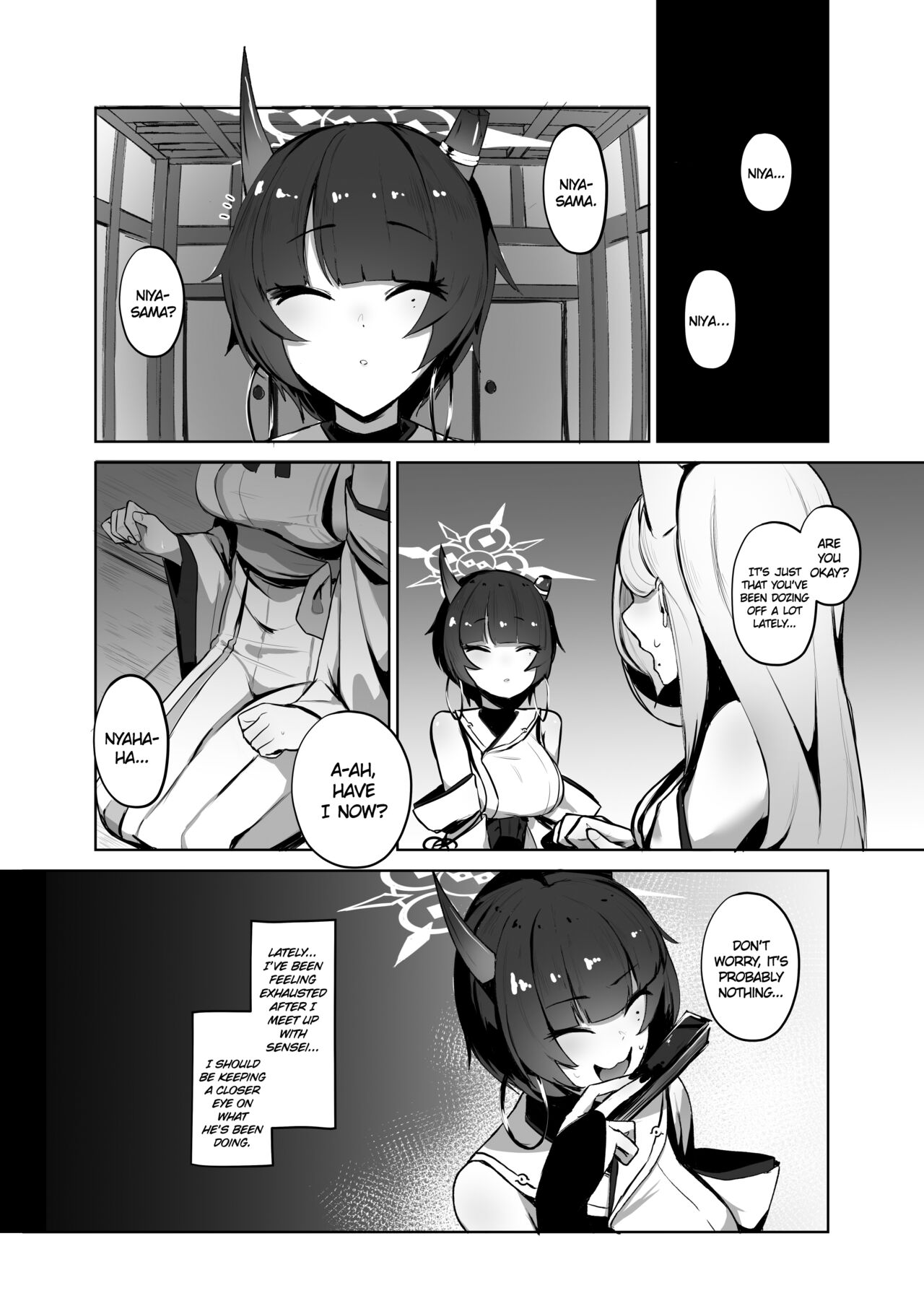 [WAKUWAKU DINING (Wakuwaku Kitchen)]Sensei no Atsui Ai no Osekkyou. | Passionately Reprimanded by Teacher(Blue Archive) [English] [Ojama TL] Page 14