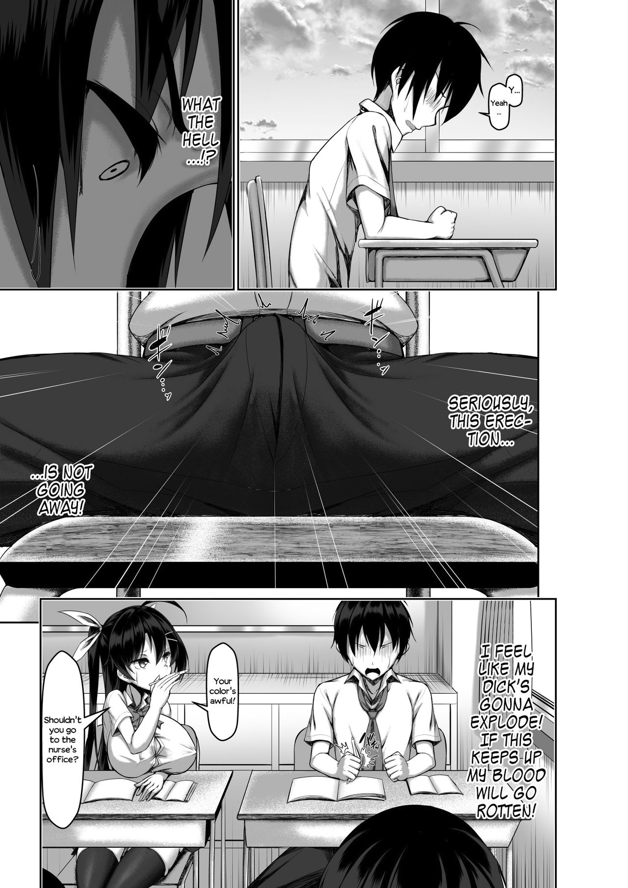 [Kawahagitei]Toppatsusei Bokki Shoukougun ~Jii Fuzen o Soete~[English] {Seyzer Koze+Hennojin} [Decensored] Page 15