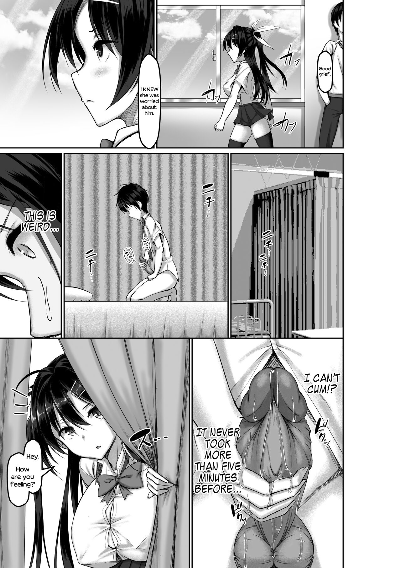 [Kawahagitei]Toppatsusei Bokki Shoukougun ~Jii Fuzen o Soete~[English] {Seyzer Koze+Hennojin} [Decensored] Page 21