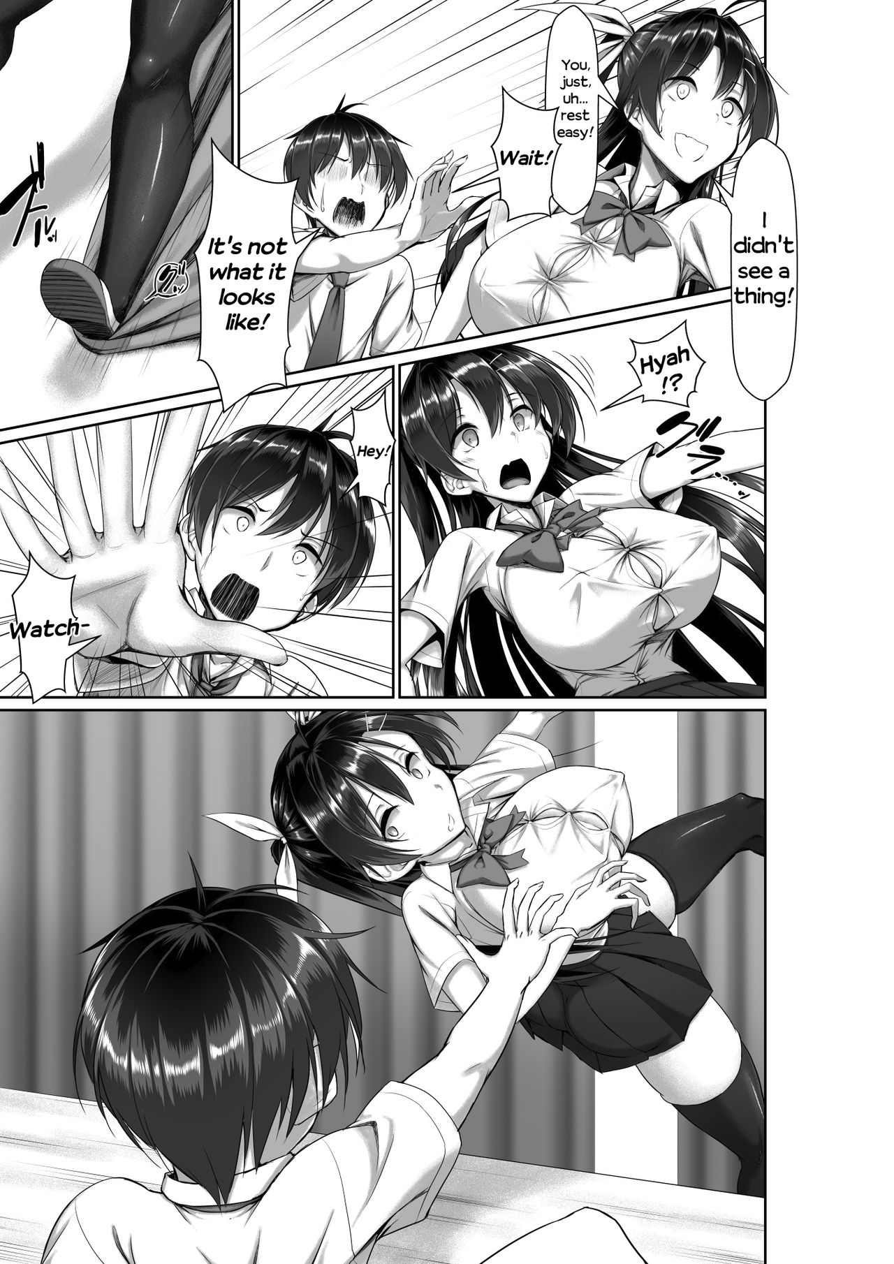 [Kawahagitei]Toppatsusei Bokki Shoukougun ~Jii Fuzen o Soete~[English] {Seyzer Koze+Hennojin} [Decensored] Page 23