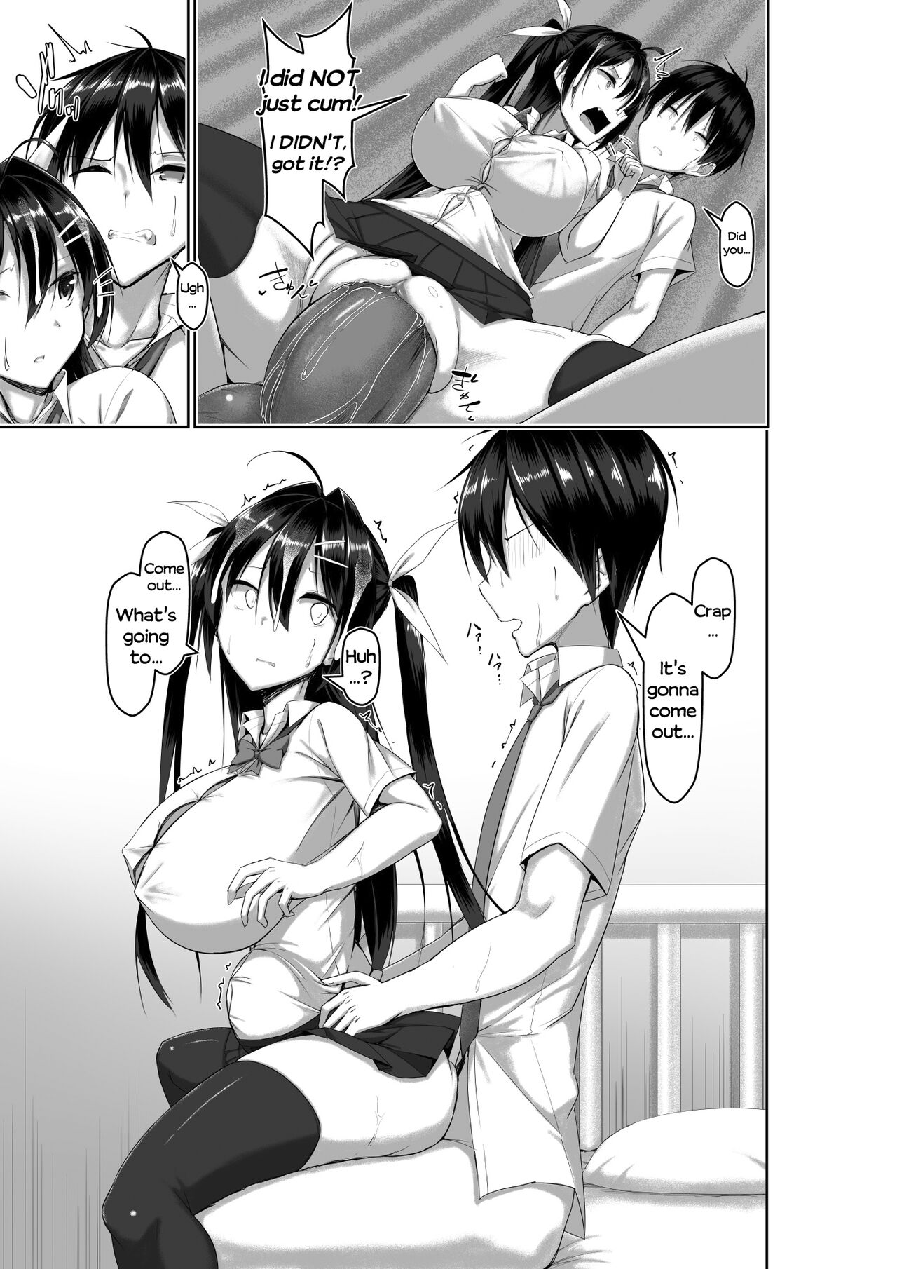 [Kawahagitei]Toppatsusei Bokki Shoukougun ~Jii Fuzen o Soete~[English] {Seyzer Koze+Hennojin} [Decensored] Page 37