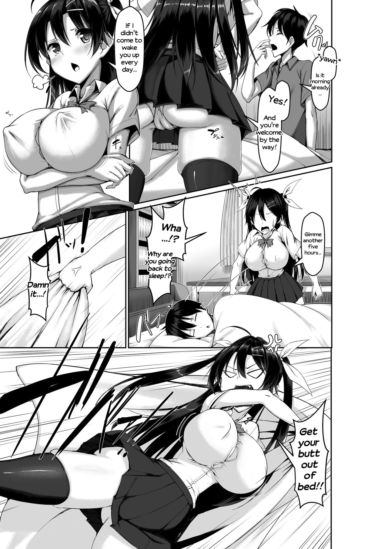[Kawahagitei]Toppatsusei Bokki Shoukougun ~Jii Fuzen o Soete~[English] {Seyzer Koze+Hennojin} [Decensored] Page 9