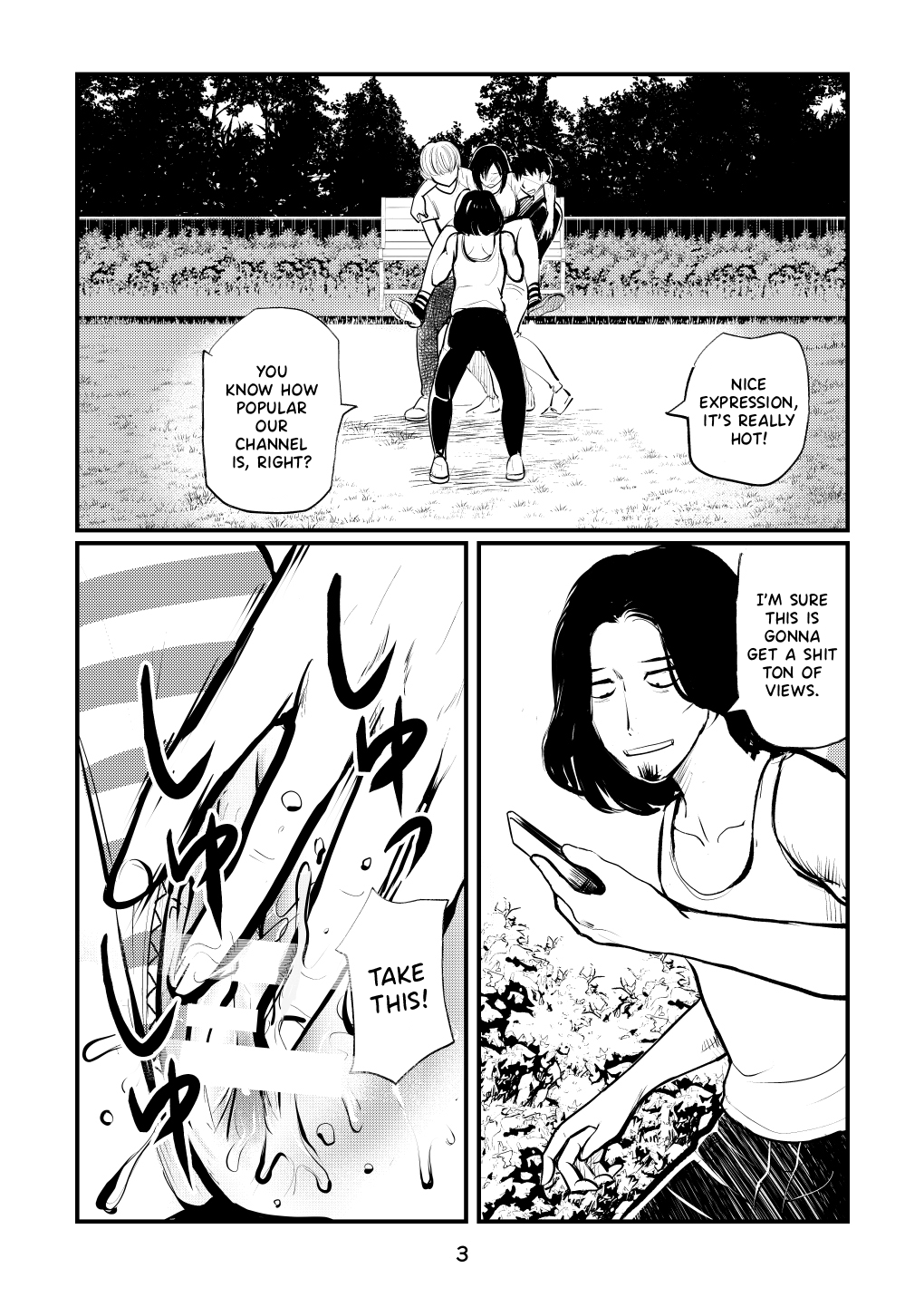 [Pecan (Makunouchi)]Inran Joshi Ga Modaenagara Kintama Ijimetemita[English] {Hennojin} Page 3