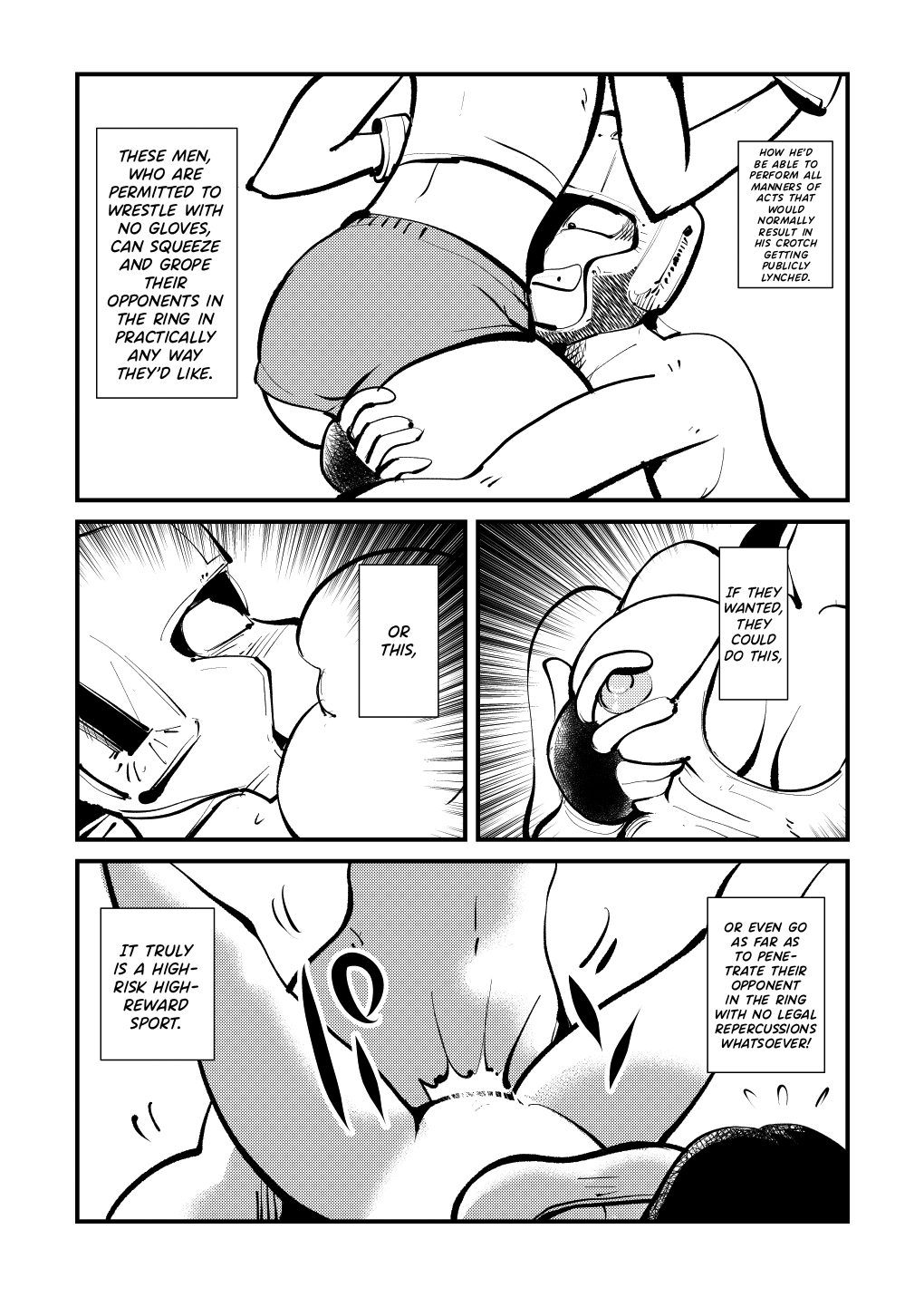[Pecan (Makunouchi)]Dick Boxing[English] {Hennojin} Page 3