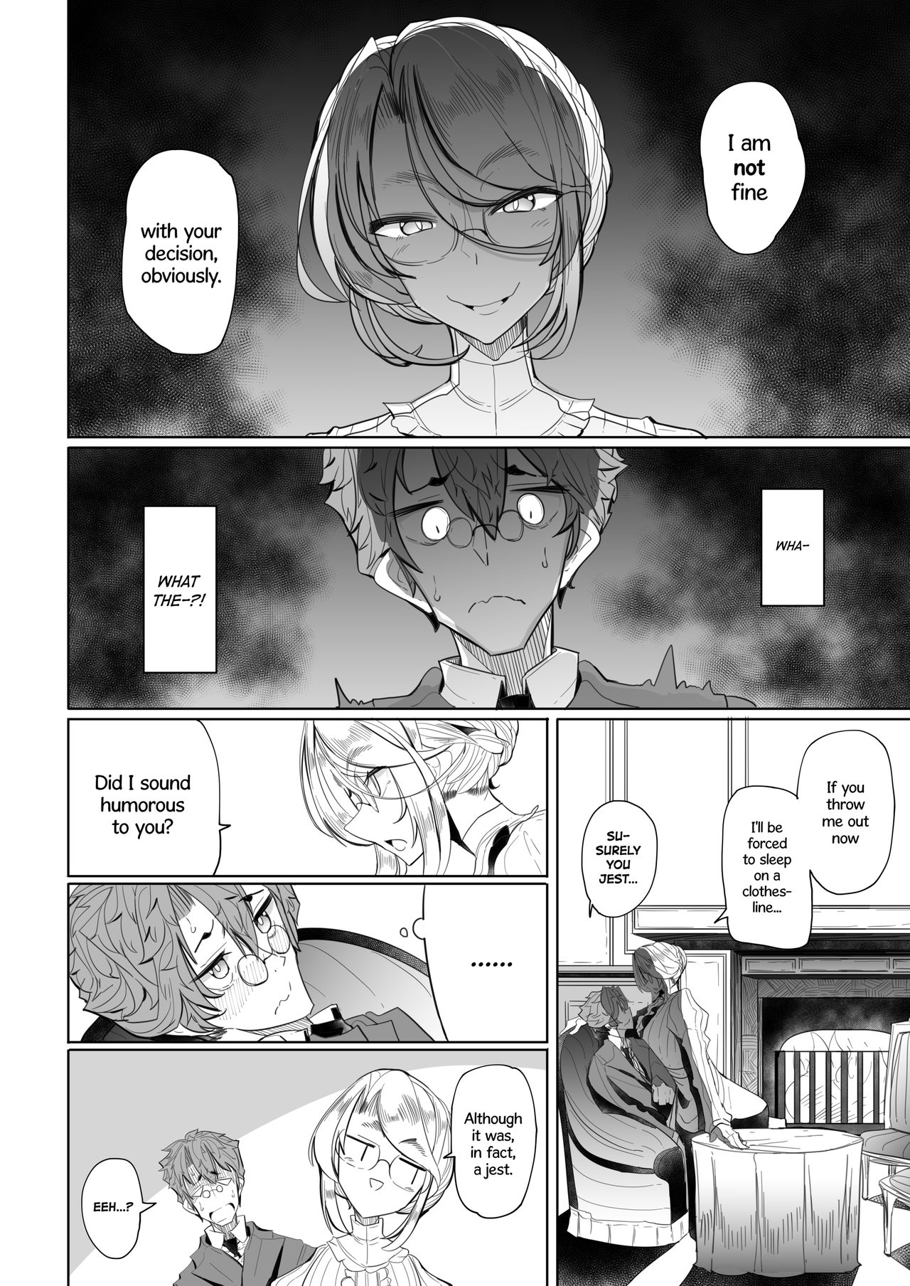 [Metro Notes (Tsumetoro)]Shinshi Tsuki Maid no Sophie-san Soushuuhen | Gentleman’s Maid Sophie: Compilation 1[English] {2d-market.com} [Decensored] [Digital] Page 10