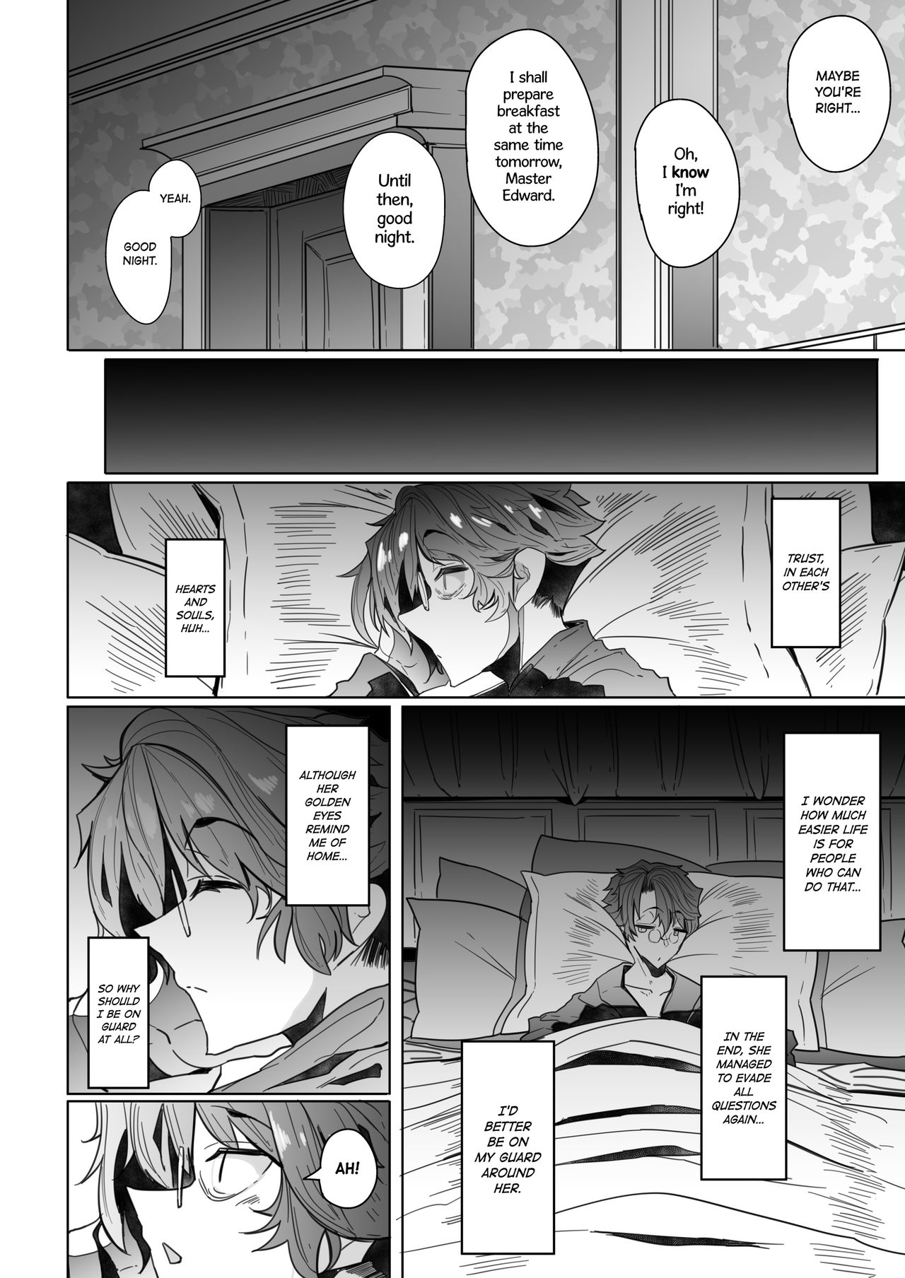 [Metro Notes (Tsumetoro)]Shinshi Tsuki Maid no Sophie-san Soushuuhen | Gentleman’s Maid Sophie: Compilation 1[English] {2d-market.com} [Decensored] [Digital] Page 112