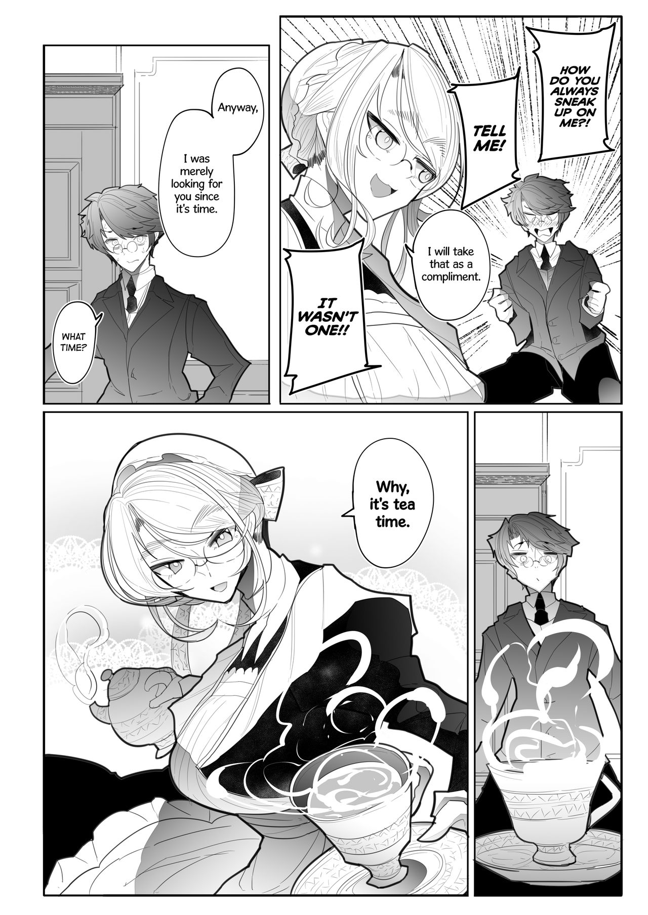 [Metro Notes (Tsumetoro)]Shinshi Tsuki Maid no Sophie-san Soushuuhen | Gentleman’s Maid Sophie: Compilation 1[English] {2d-market.com} [Decensored] [Digital] Page 120