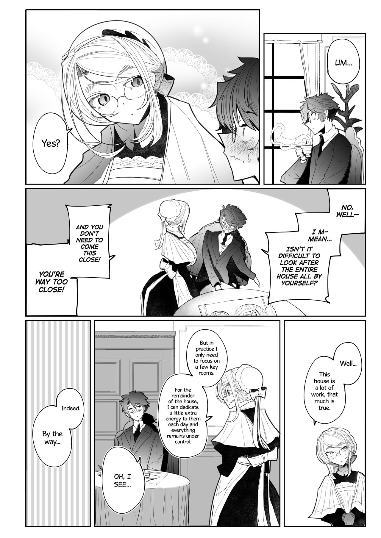 [Metro Notes (Tsumetoro)]Shinshi Tsuki Maid no Sophie-san Soushuuhen | Gentleman’s Maid Sophie: Compilation 1[English] {2d-market.com} [Decensored] [Digital] Page 122