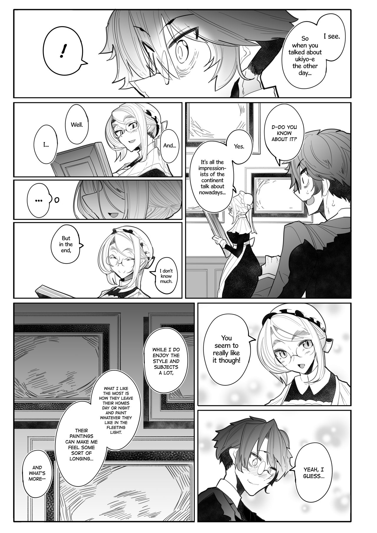 [Metro Notes (Tsumetoro)]Shinshi Tsuki Maid no Sophie-san Soushuuhen | Gentleman’s Maid Sophie: Compilation 1[English] {2d-market.com} [Decensored] [Digital] Page 128