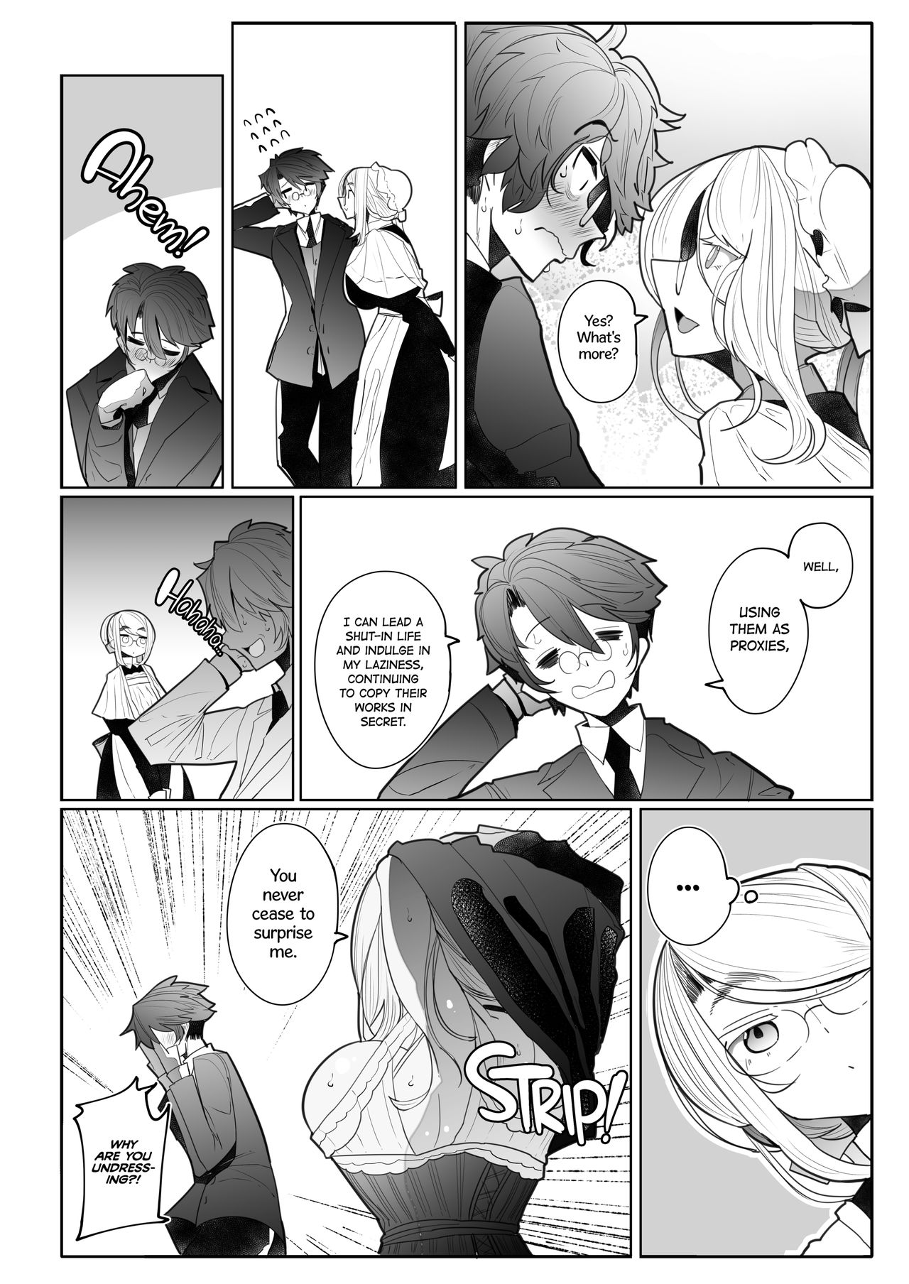 [Metro Notes (Tsumetoro)]Shinshi Tsuki Maid no Sophie-san Soushuuhen | Gentleman’s Maid Sophie: Compilation 1[English] {2d-market.com} [Decensored] [Digital] Page 129