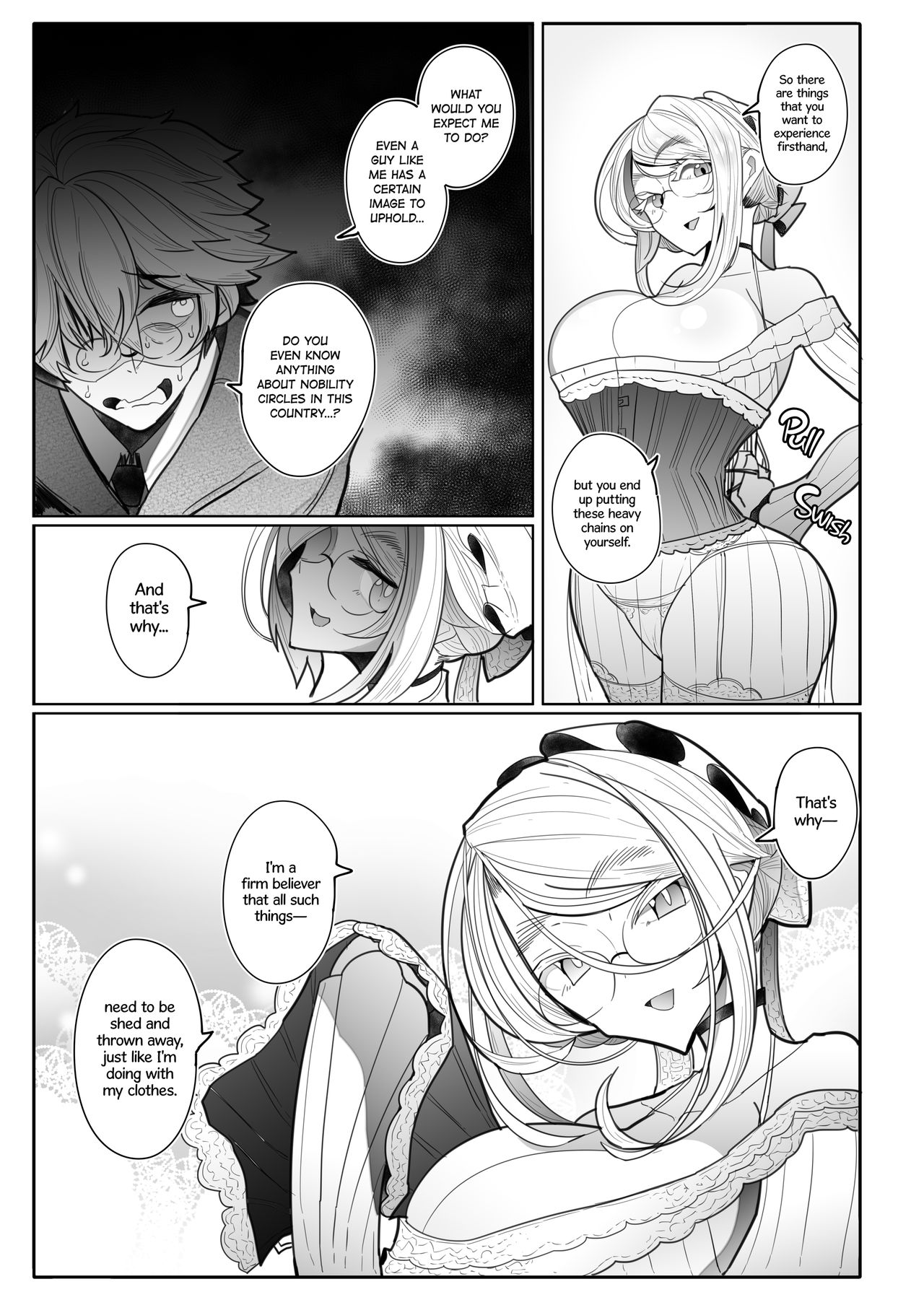 [Metro Notes (Tsumetoro)]Shinshi Tsuki Maid no Sophie-san Soushuuhen | Gentleman’s Maid Sophie: Compilation 1[English] {2d-market.com} [Decensored] [Digital] Page 130