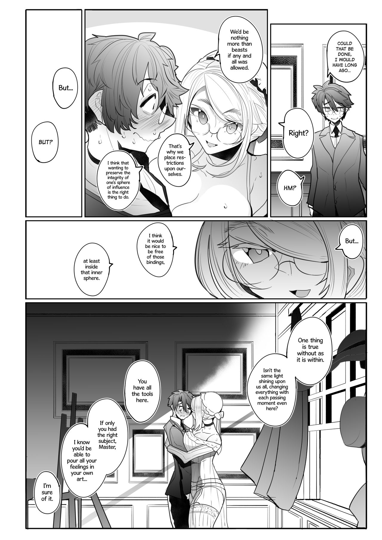 [Metro Notes (Tsumetoro)]Shinshi Tsuki Maid no Sophie-san Soushuuhen | Gentleman’s Maid Sophie: Compilation 1[English] {2d-market.com} [Decensored] [Digital] Page 131
