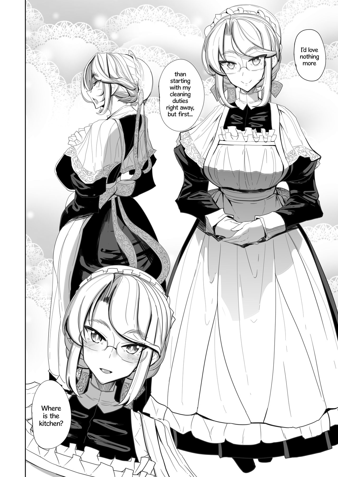 [Metro Notes (Tsumetoro)]Shinshi Tsuki Maid no Sophie-san Soushuuhen | Gentleman’s Maid Sophie: Compilation 1[English] {2d-market.com} [Decensored] [Digital] Page 14