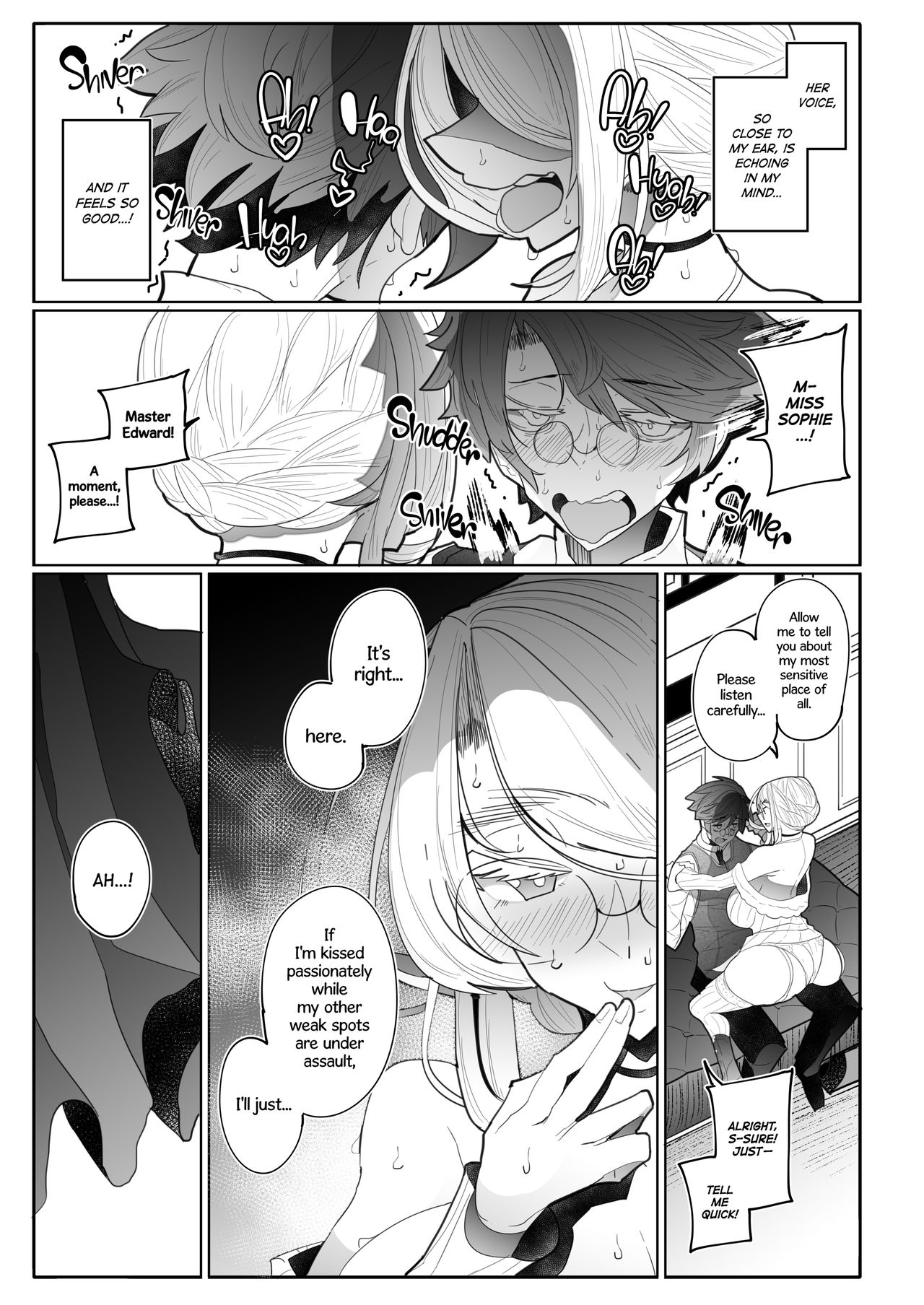 [Metro Notes (Tsumetoro)]Shinshi Tsuki Maid no Sophie-san Soushuuhen | Gentleman’s Maid Sophie: Compilation 1[English] {2d-market.com} [Decensored] [Digital] Page 148