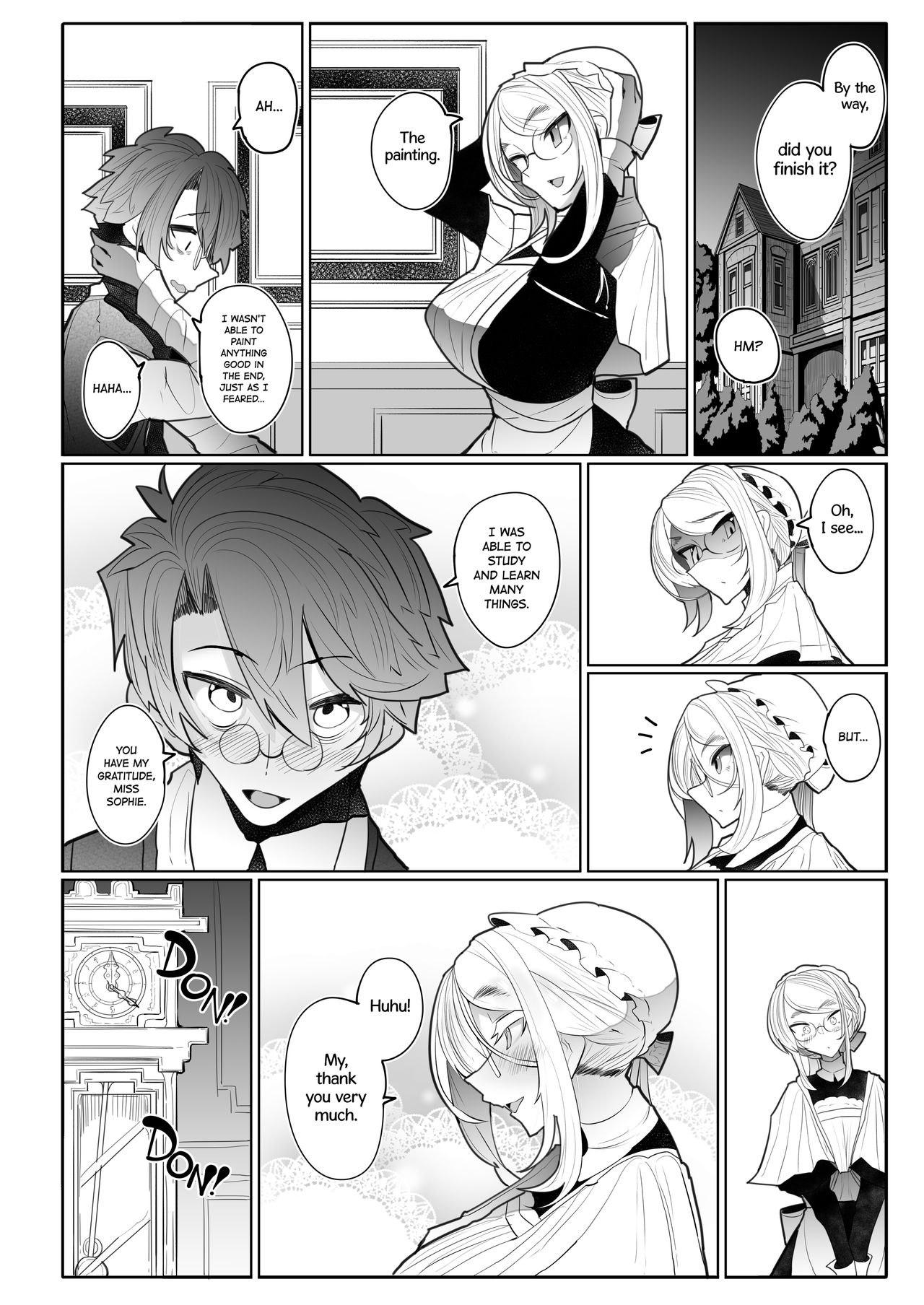 [Metro Notes (Tsumetoro)]Shinshi Tsuki Maid no Sophie-san Soushuuhen | Gentleman’s Maid Sophie: Compilation 1[English] {2d-market.com} [Decensored] [Digital] Page 167