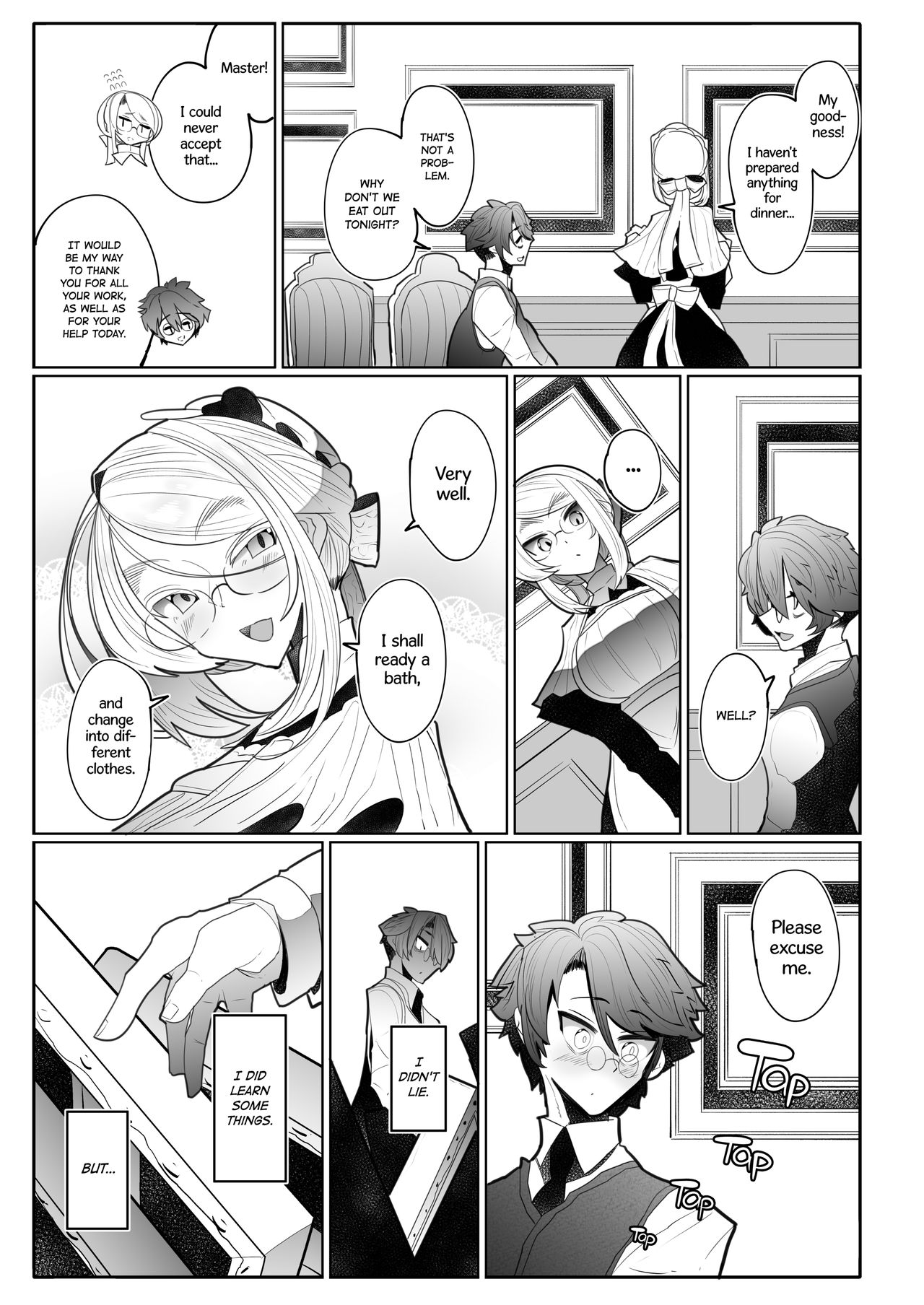 [Metro Notes (Tsumetoro)]Shinshi Tsuki Maid no Sophie-san Soushuuhen | Gentleman’s Maid Sophie: Compilation 1[English] {2d-market.com} [Decensored] [Digital] Page 168