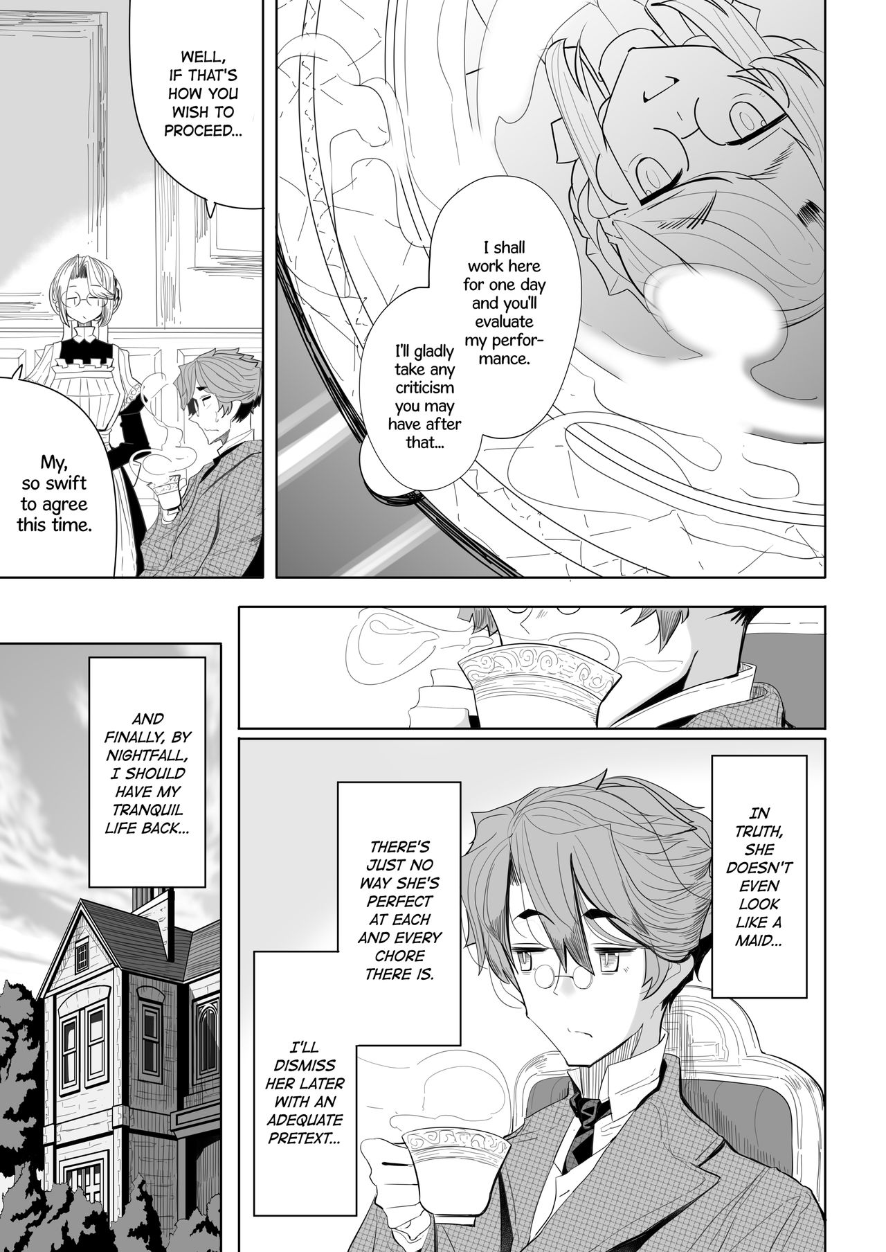 [Metro Notes (Tsumetoro)]Shinshi Tsuki Maid no Sophie-san Soushuuhen | Gentleman’s Maid Sophie: Compilation 1[English] {2d-market.com} [Decensored] [Digital] Page 17