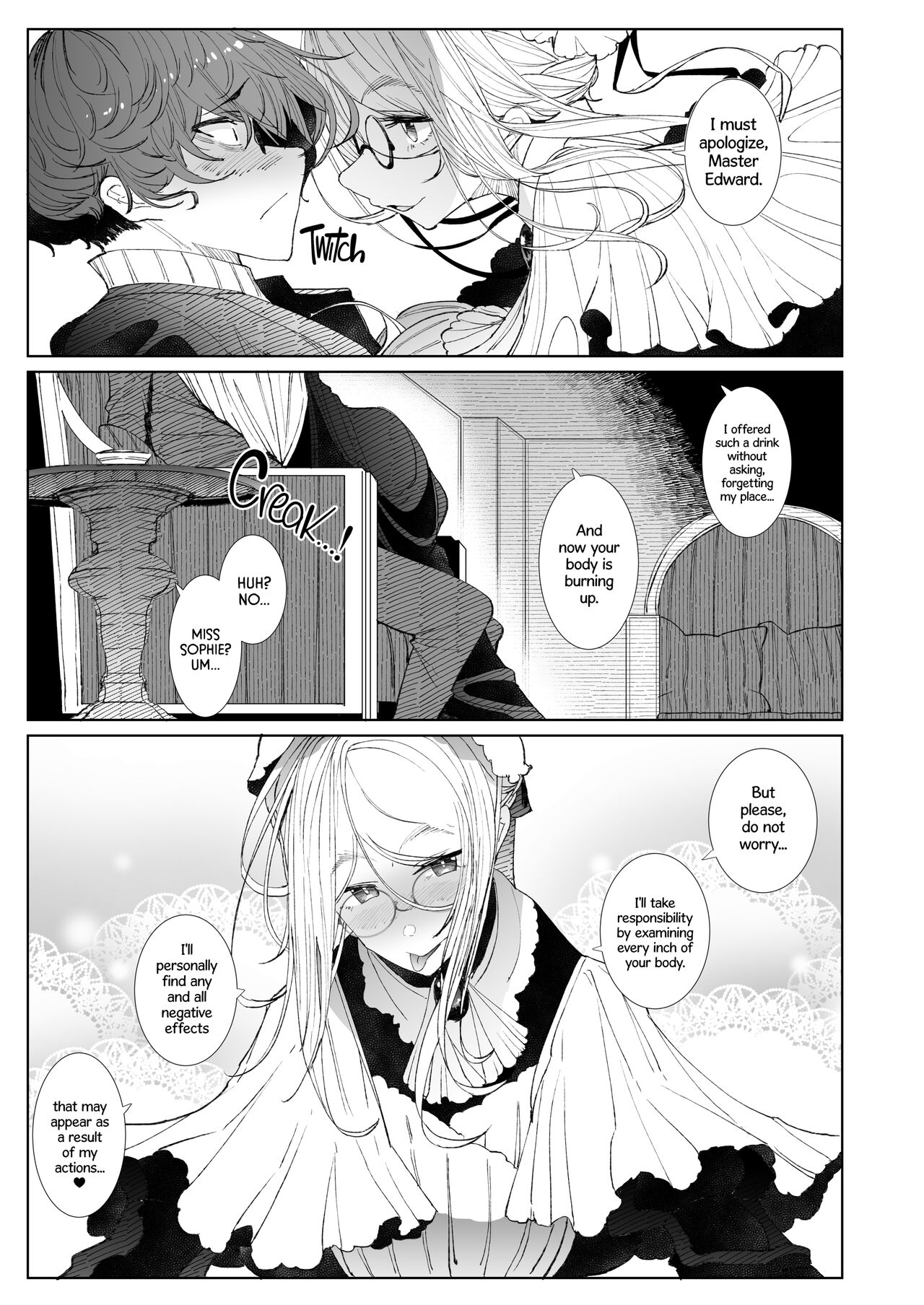 [Metro Notes (Tsumetoro)]Shinshi Tsuki Maid no Sophie-san Soushuuhen | Gentleman’s Maid Sophie: Compilation 1[English] {2d-market.com} [Decensored] [Digital] Page 176