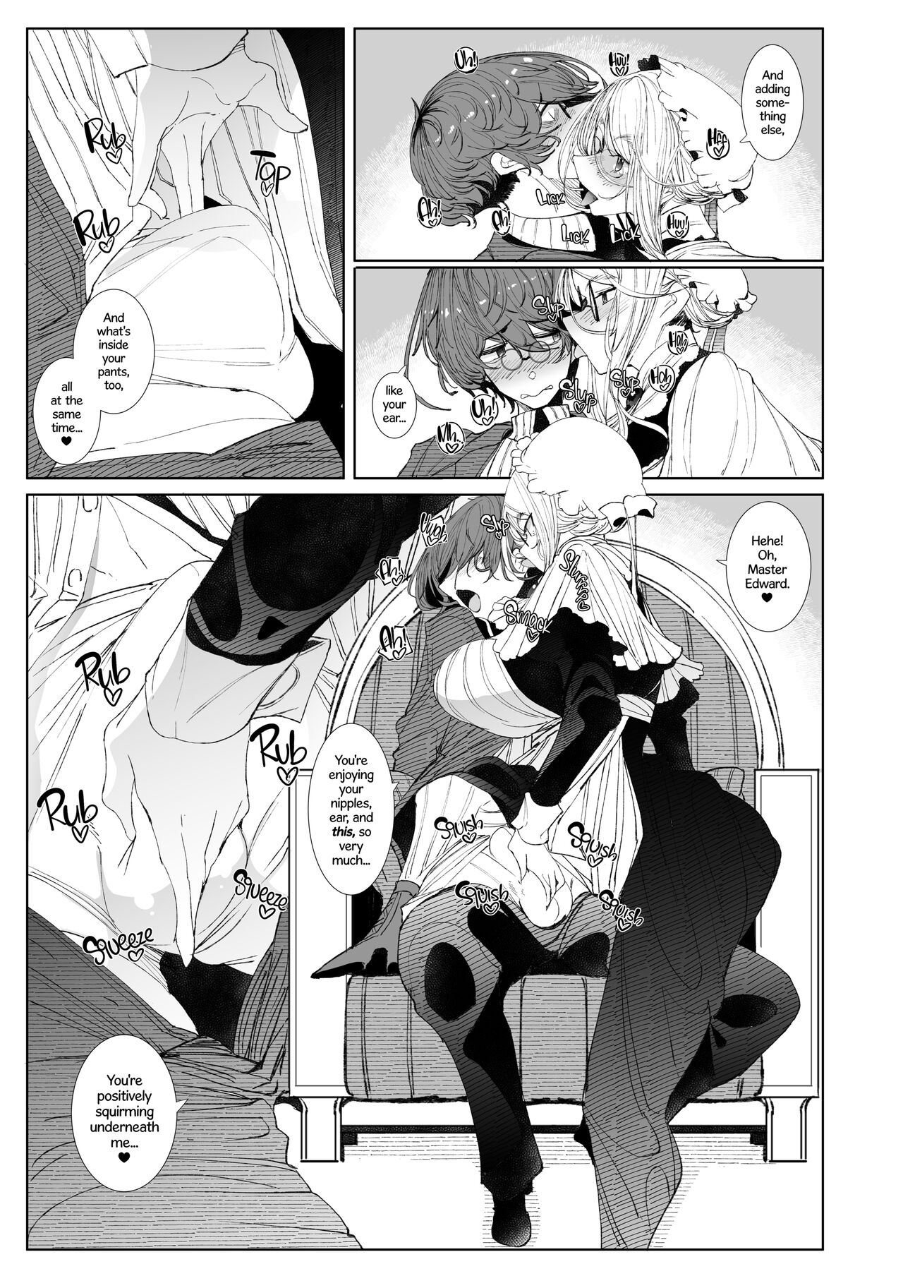 [Metro Notes (Tsumetoro)]Shinshi Tsuki Maid no Sophie-san Soushuuhen | Gentleman’s Maid Sophie: Compilation 1[English] {2d-market.com} [Decensored] [Digital] Page 178