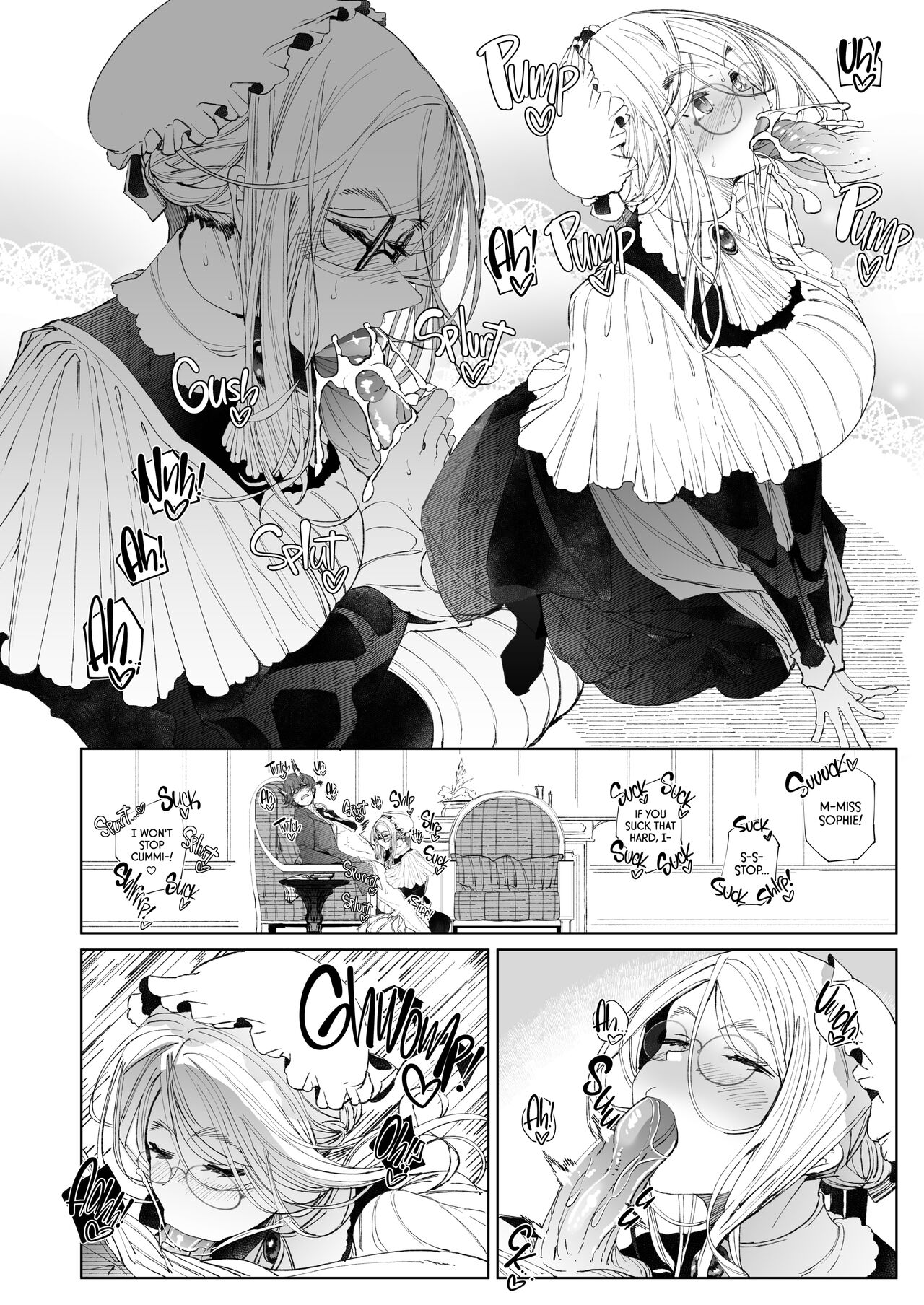 [Metro Notes (Tsumetoro)]Shinshi Tsuki Maid no Sophie-san Soushuuhen | Gentleman’s Maid Sophie: Compilation 1[English] {2d-market.com} [Decensored] [Digital] Page 183