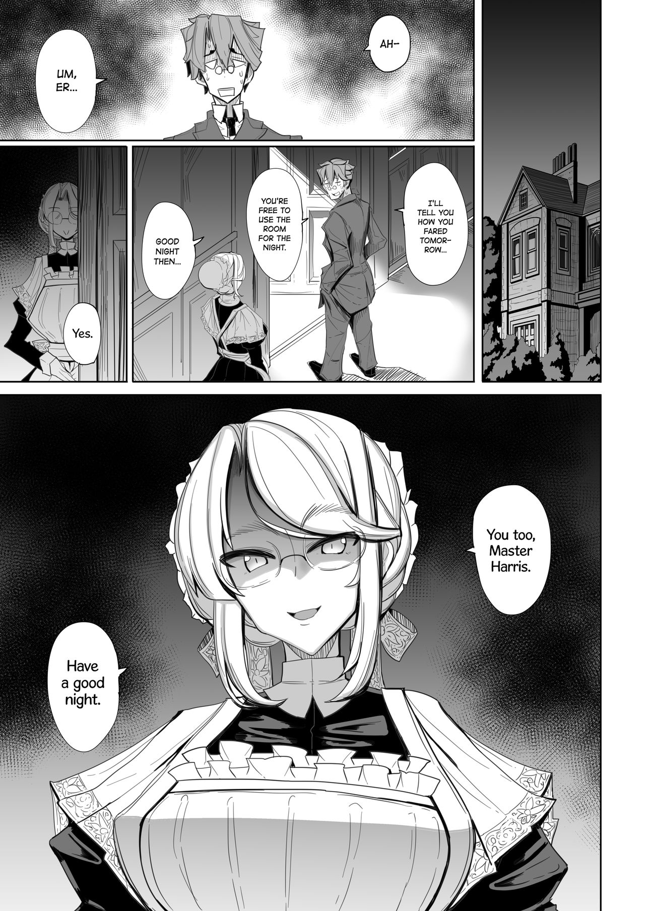 [Metro Notes (Tsumetoro)]Shinshi Tsuki Maid no Sophie-san Soushuuhen | Gentleman’s Maid Sophie: Compilation 1[English] {2d-market.com} [Decensored] [Digital] Page 19