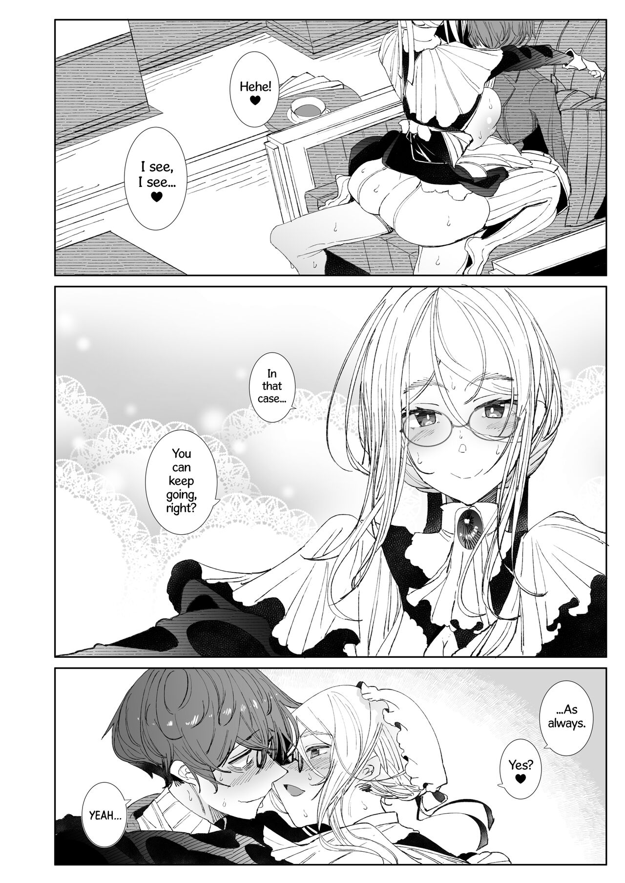 [Metro Notes (Tsumetoro)]Shinshi Tsuki Maid no Sophie-san Soushuuhen | Gentleman’s Maid Sophie: Compilation 1[English] {2d-market.com} [Decensored] [Digital] Page 199
