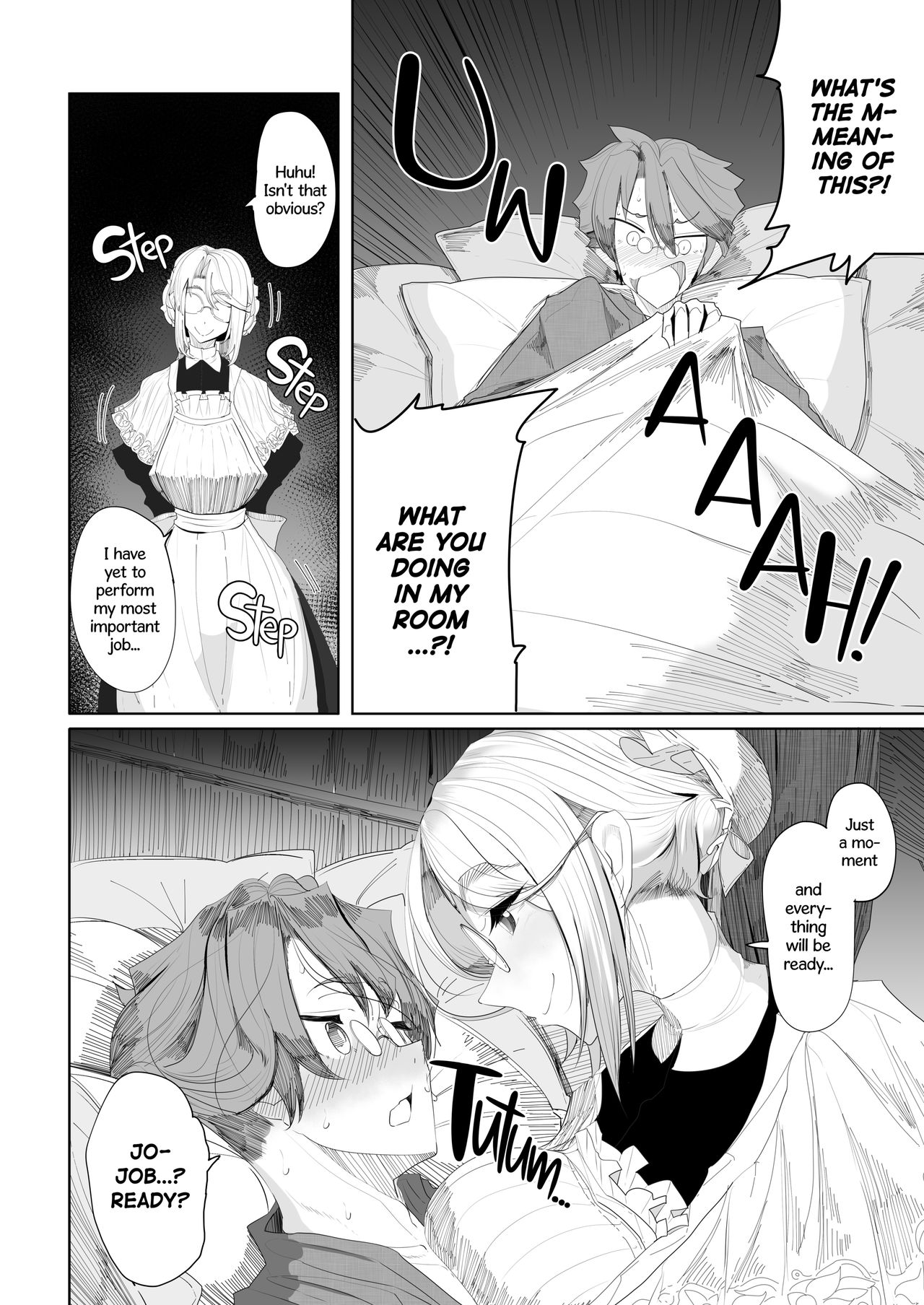 [Metro Notes (Tsumetoro)]Shinshi Tsuki Maid no Sophie-san Soushuuhen | Gentleman’s Maid Sophie: Compilation 1[English] {2d-market.com} [Decensored] [Digital] Page 24