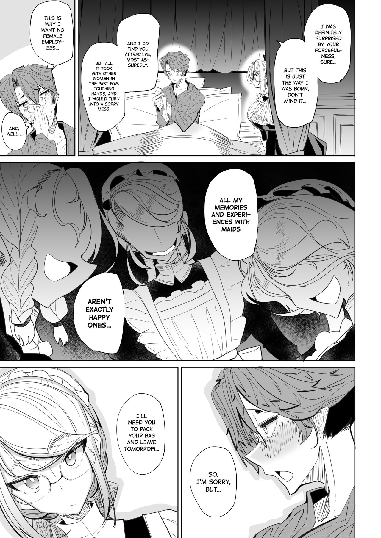 [Metro Notes (Tsumetoro)]Shinshi Tsuki Maid no Sophie-san Soushuuhen | Gentleman’s Maid Sophie: Compilation 1[English] {2d-market.com} [Decensored] [Digital] Page 33