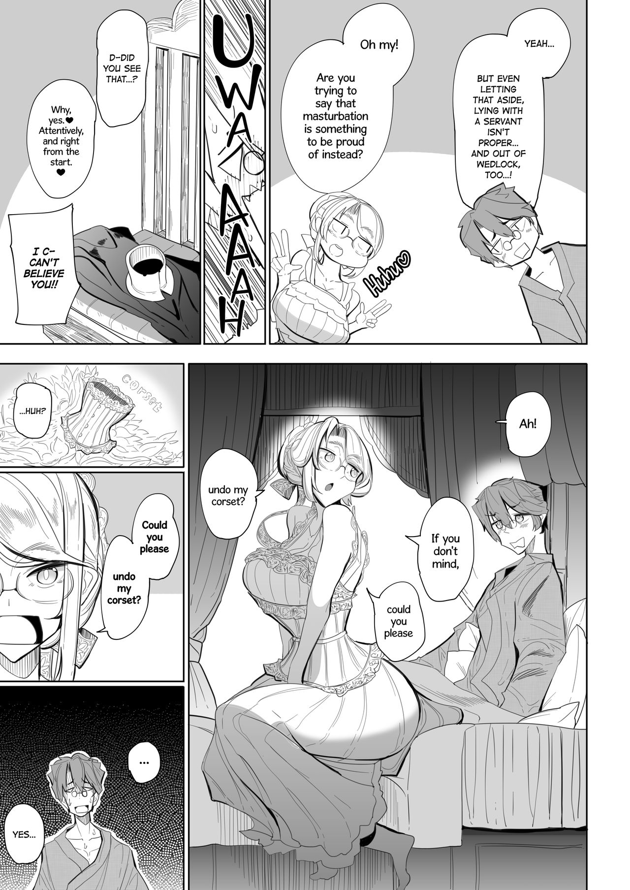 [Metro Notes (Tsumetoro)]Shinshi Tsuki Maid no Sophie-san Soushuuhen | Gentleman’s Maid Sophie: Compilation 1[English] {2d-market.com} [Decensored] [Digital] Page 35