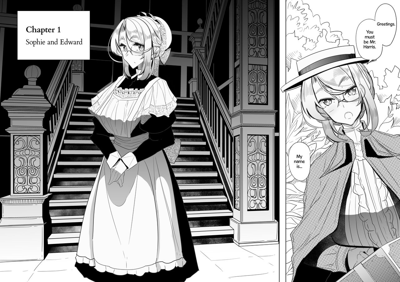 [Metro Notes (Tsumetoro)]Shinshi Tsuki Maid no Sophie-san Soushuuhen | Gentleman’s Maid Sophie: Compilation 1[English] {2d-market.com} [Decensored] [Digital] Page 5