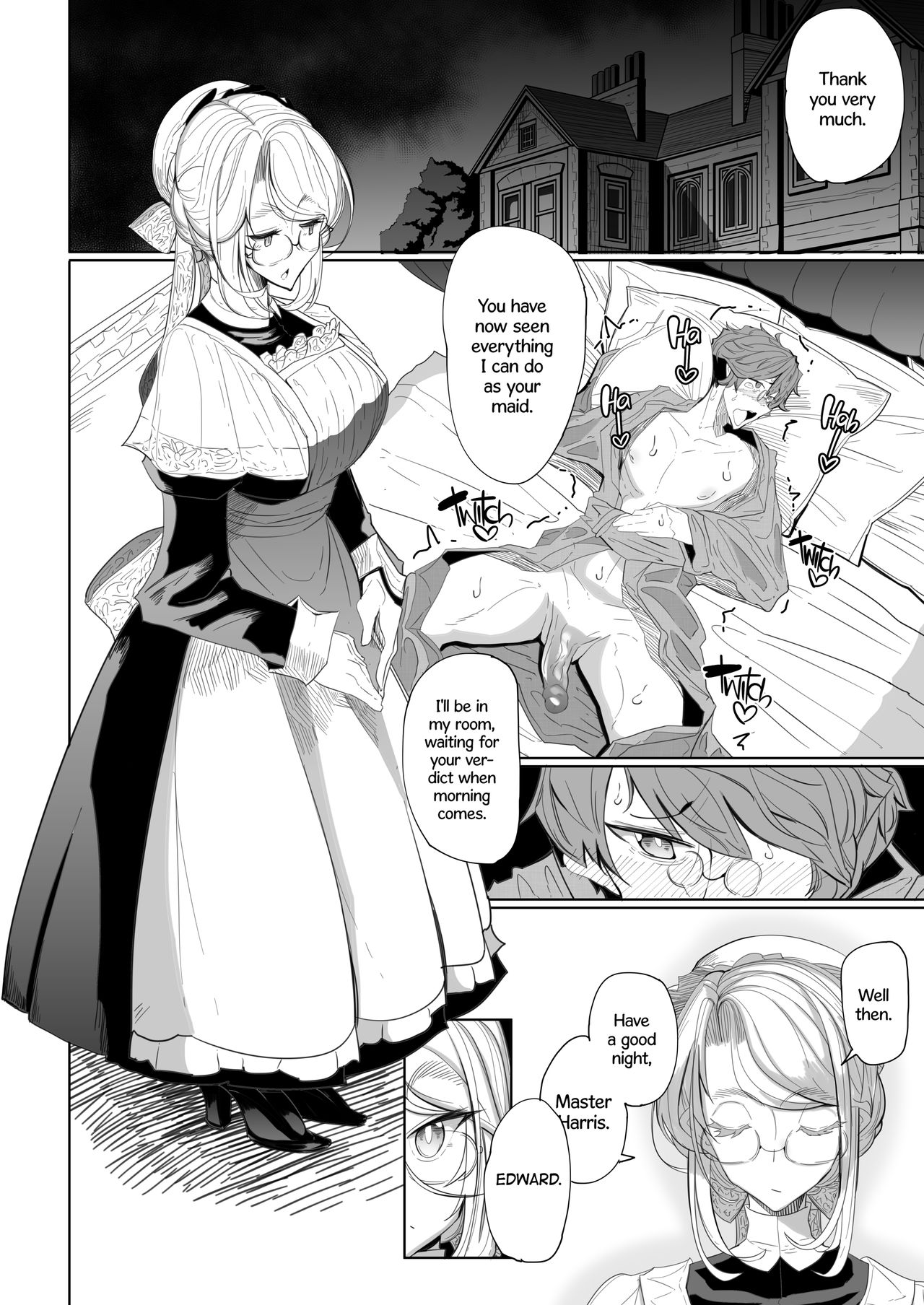 [Metro Notes (Tsumetoro)]Shinshi Tsuki Maid no Sophie-san Soushuuhen | Gentleman’s Maid Sophie: Compilation 1[English] {2d-market.com} [Decensored] [Digital] Page 56
