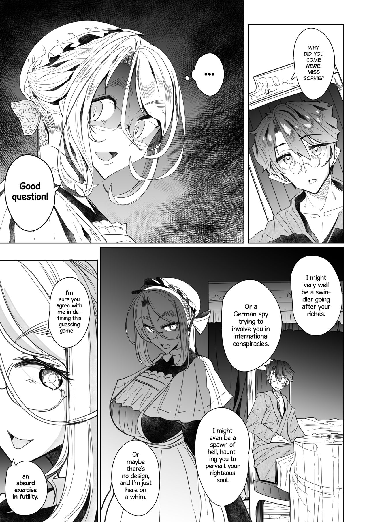 [Metro Notes (Tsumetoro)]Shinshi Tsuki Maid no Sophie-san Soushuuhen | Gentleman’s Maid Sophie: Compilation 1[English] {2d-market.com} [Decensored] [Digital] Page 69