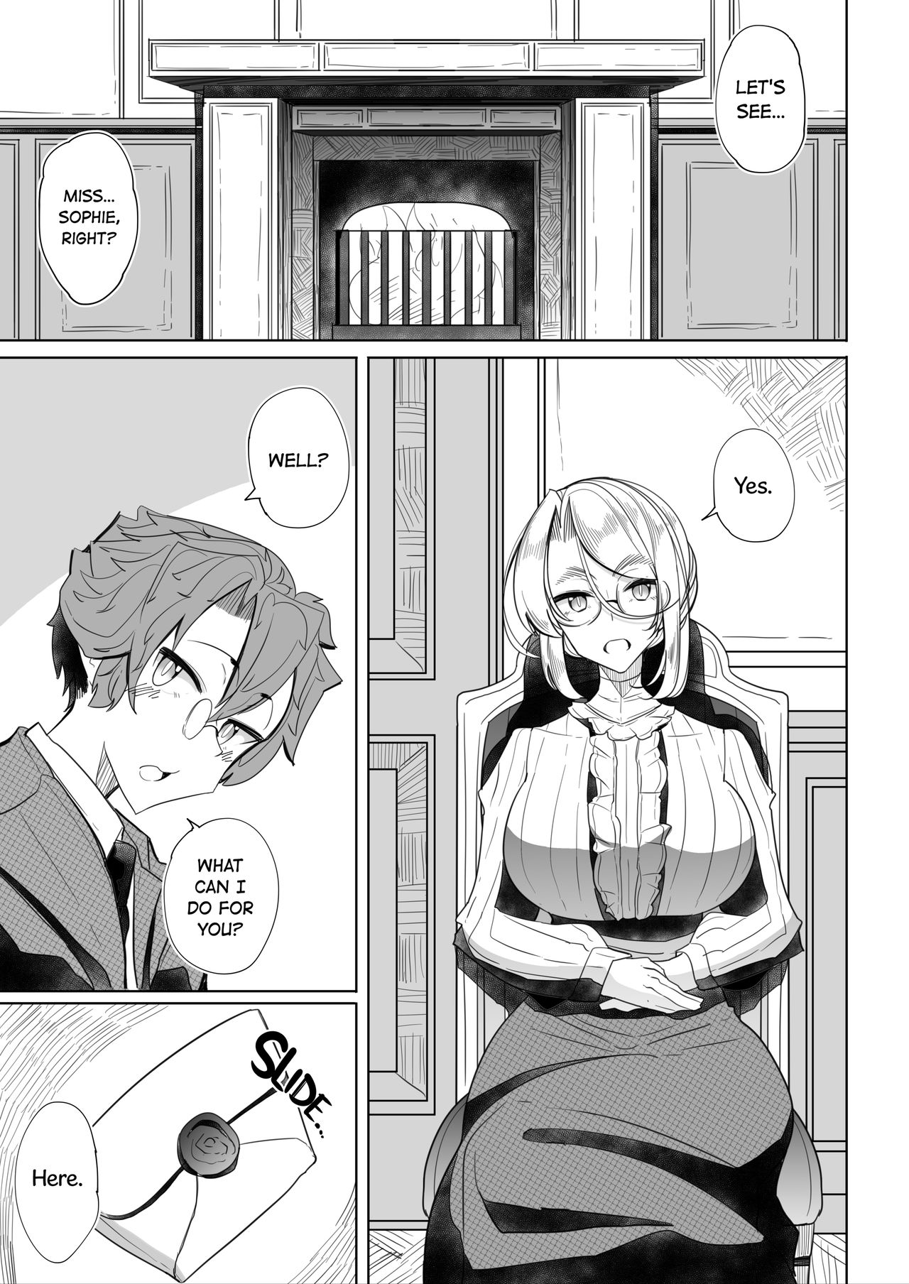 [Metro Notes (Tsumetoro)]Shinshi Tsuki Maid no Sophie-san Soushuuhen | Gentleman’s Maid Sophie: Compilation 1[English] {2d-market.com} [Decensored] [Digital] Page 7