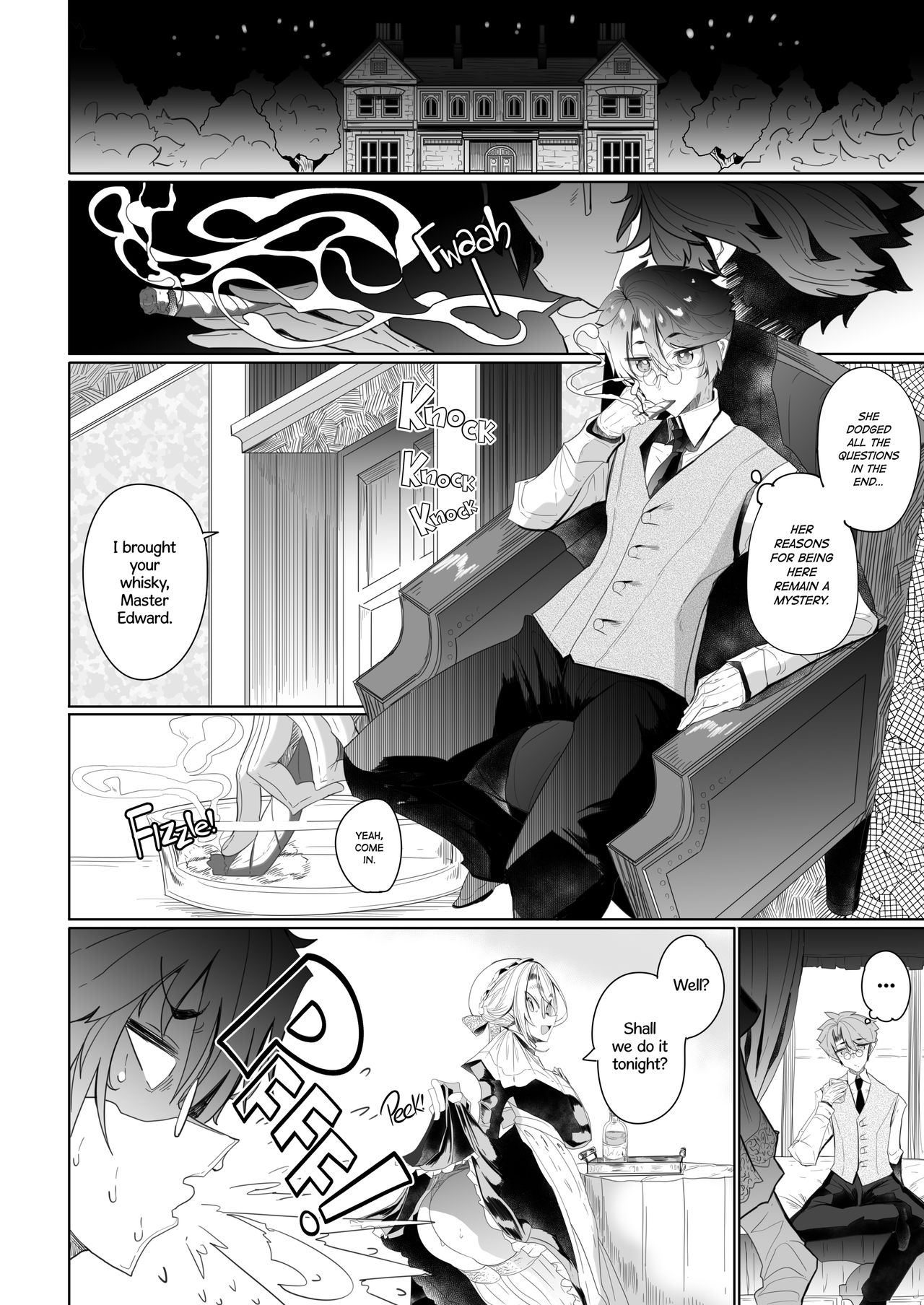 [Metro Notes (Tsumetoro)]Shinshi Tsuki Maid no Sophie-san Soushuuhen | Gentleman’s Maid Sophie: Compilation 1[English] {2d-market.com} [Decensored] [Digital] Page 72