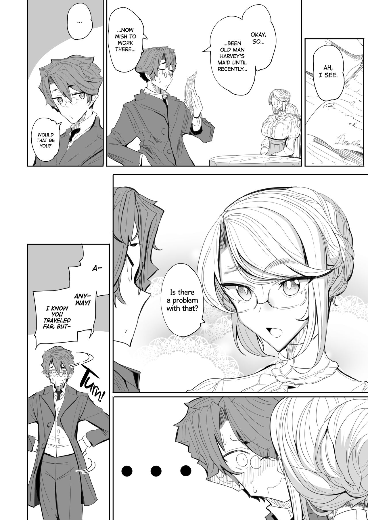[Metro Notes (Tsumetoro)]Shinshi Tsuki Maid no Sophie-san Soushuuhen | Gentleman’s Maid Sophie: Compilation 1[English] {2d-market.com} [Decensored] [Digital] Page 8
