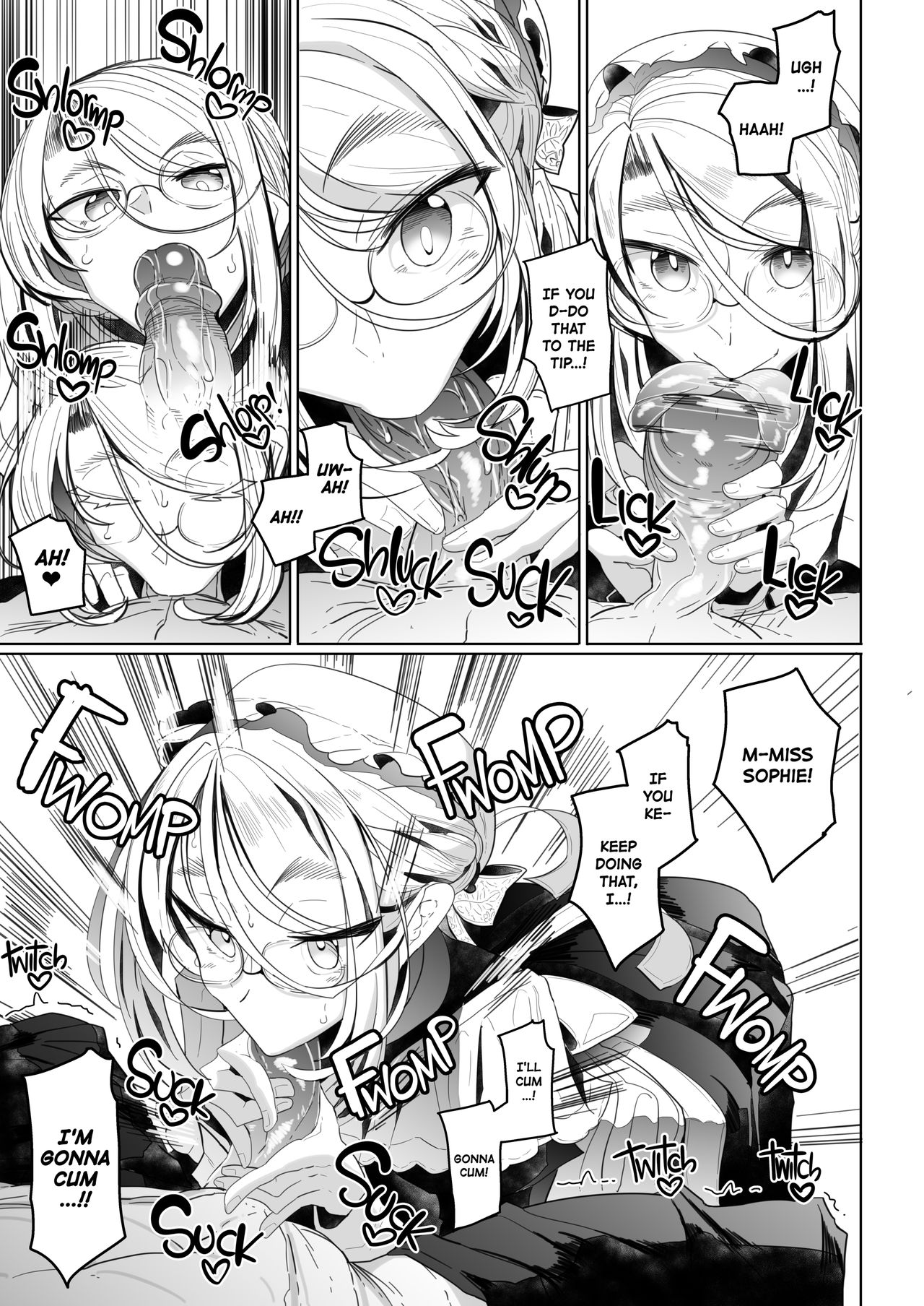 [Metro Notes (Tsumetoro)]Shinshi Tsuki Maid no Sophie-san Soushuuhen | Gentleman’s Maid Sophie: Compilation 1[English] {2d-market.com} [Decensored] [Digital] Page 85