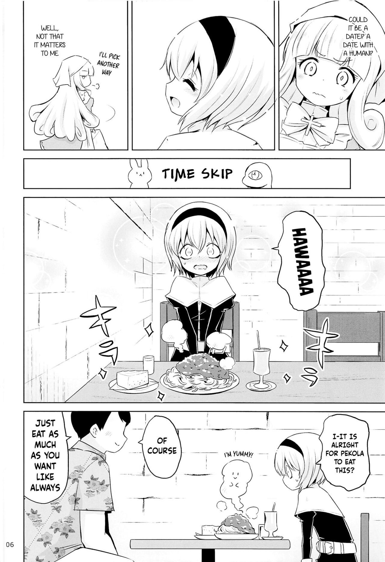 (C100) [Ororiya Enpitsudo (Murian)]Pekora-sama wa Datenshi. | Pekora-sama Is a Fallen Angel(Jashin-chan Dropkick) [English] {Doujins.com} Page 3