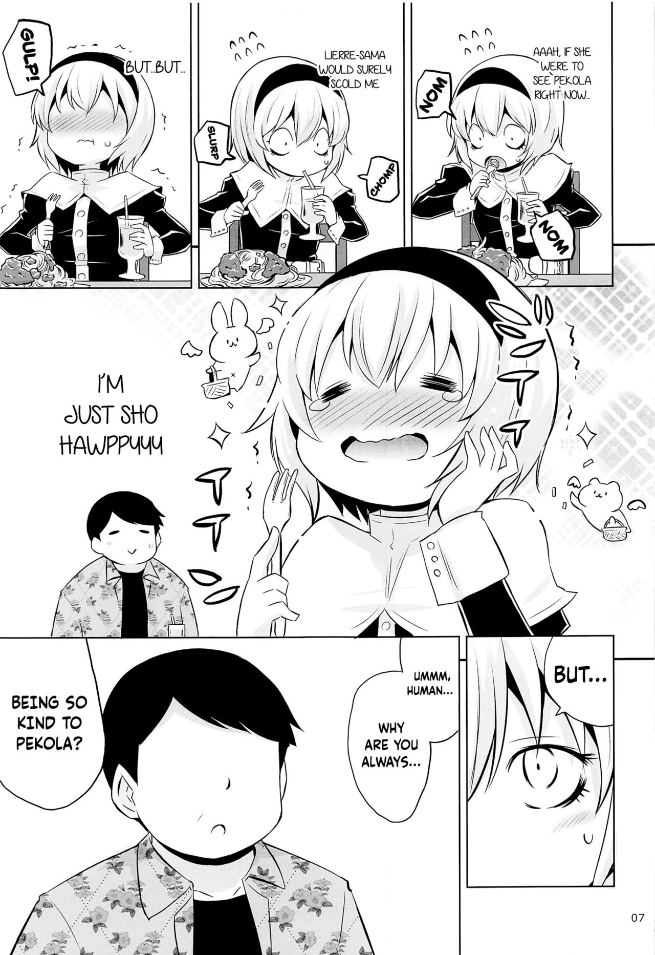 (C100) [Ororiya Enpitsudo (Murian)]Pekora-sama wa Datenshi. | Pekora-sama Is a Fallen Angel(Jashin-chan Dropkick) [English] {Doujins.com} Page 4