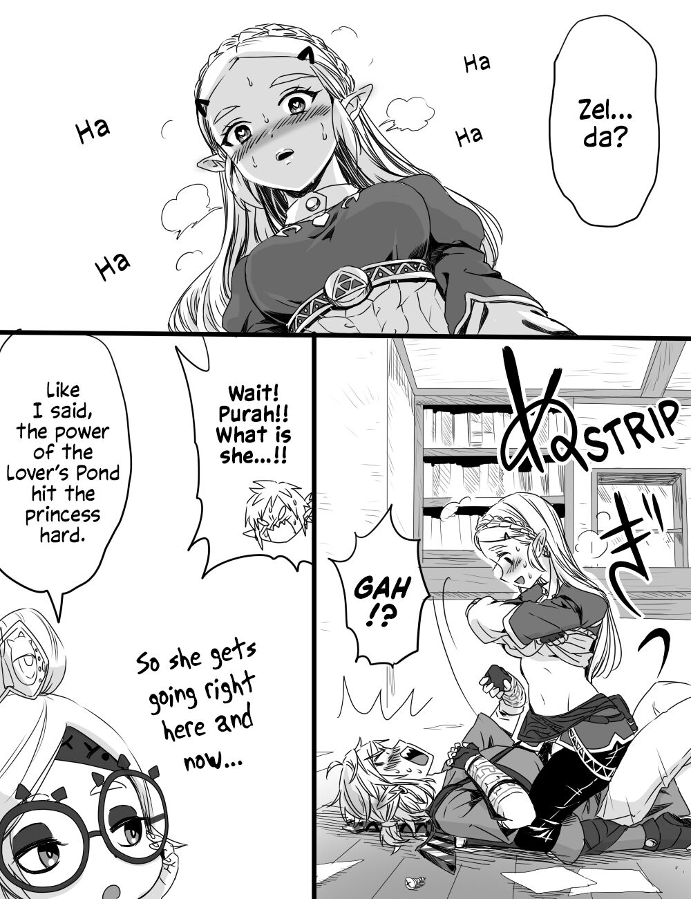 [Wasabi]Love Pond Power | The Power of the Lover's Pond(The Legend of Zelda) [English] [Solas] Page 6