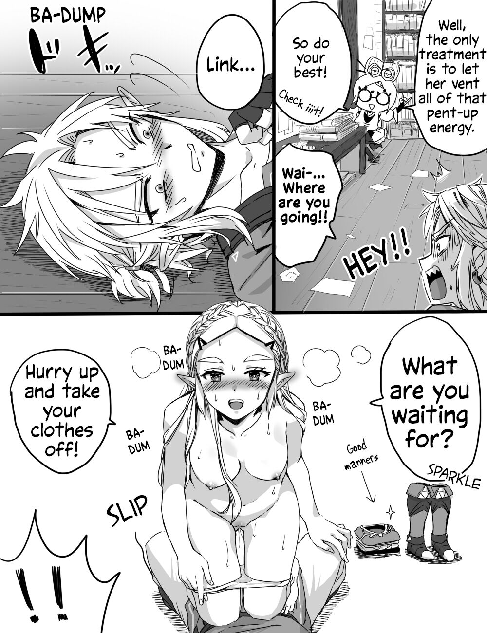 [Wasabi]Love Pond Power | The Power of the Lover's Pond(The Legend of Zelda) [English] [Solas] Page 7