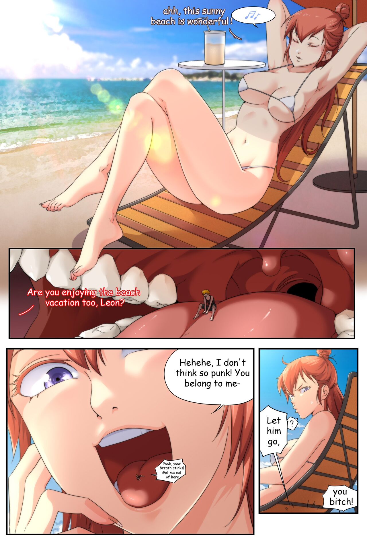 [Shize]Beach Buffet Page 1