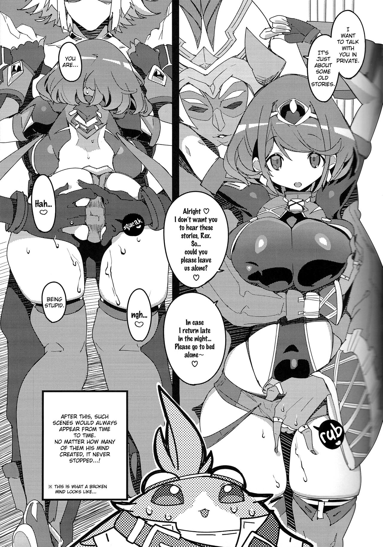 (C100) [Potato Salad (Himekuri)]Homura Homenobi(Xenoblade Chronicles 2) [English] [Saki-Kotowari] Page 10