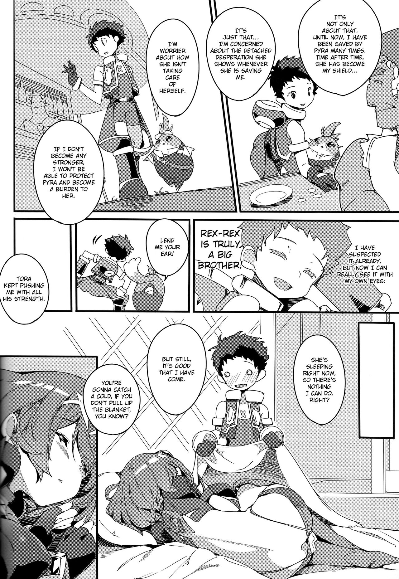 (C100) [Potato Salad (Himekuri)]Homura Homenobi(Xenoblade Chronicles 2) [English] [Saki-Kotowari] Page 11