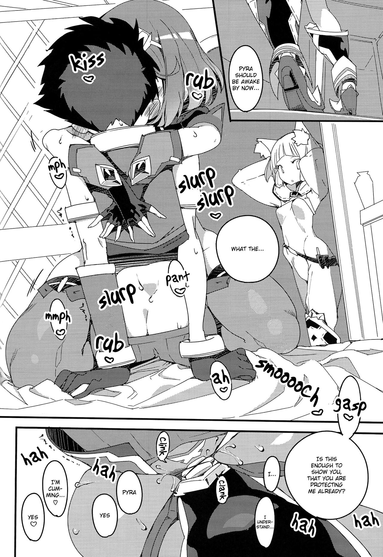 (C100) [Potato Salad (Himekuri)]Homura Homenobi(Xenoblade Chronicles 2) [English] [Saki-Kotowari] Page 23