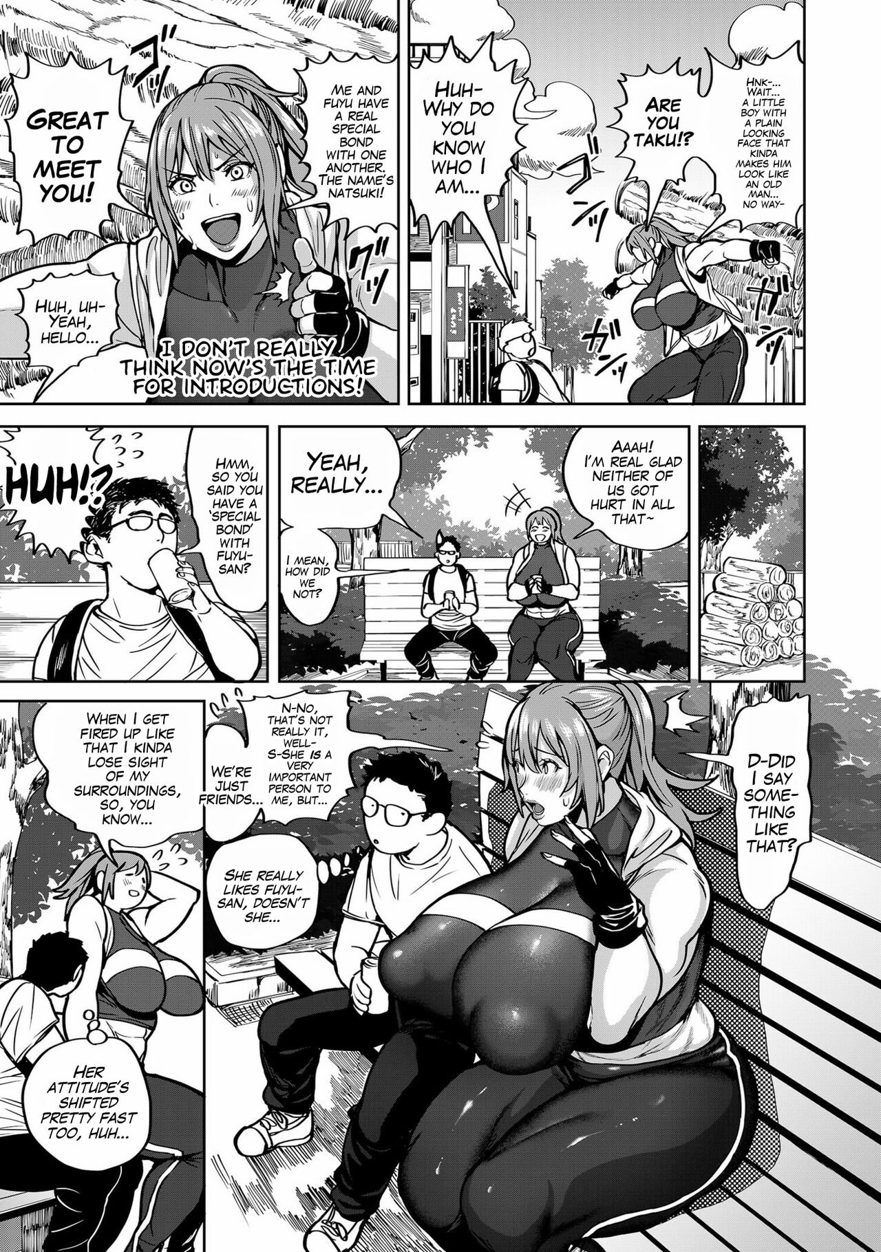 [Announ]Shunkashoutou Harem Tengoku! Dai 7-Wa Kitaeru Miiru Natsu No Chichi | A Harem Paradise For All Season! Chapter 7: Training Comes Abreast With The Harsh Summer(COMIC Kuriberon DUMA 2022-11 Vol.42) [English] [Mr_Person] Page 3